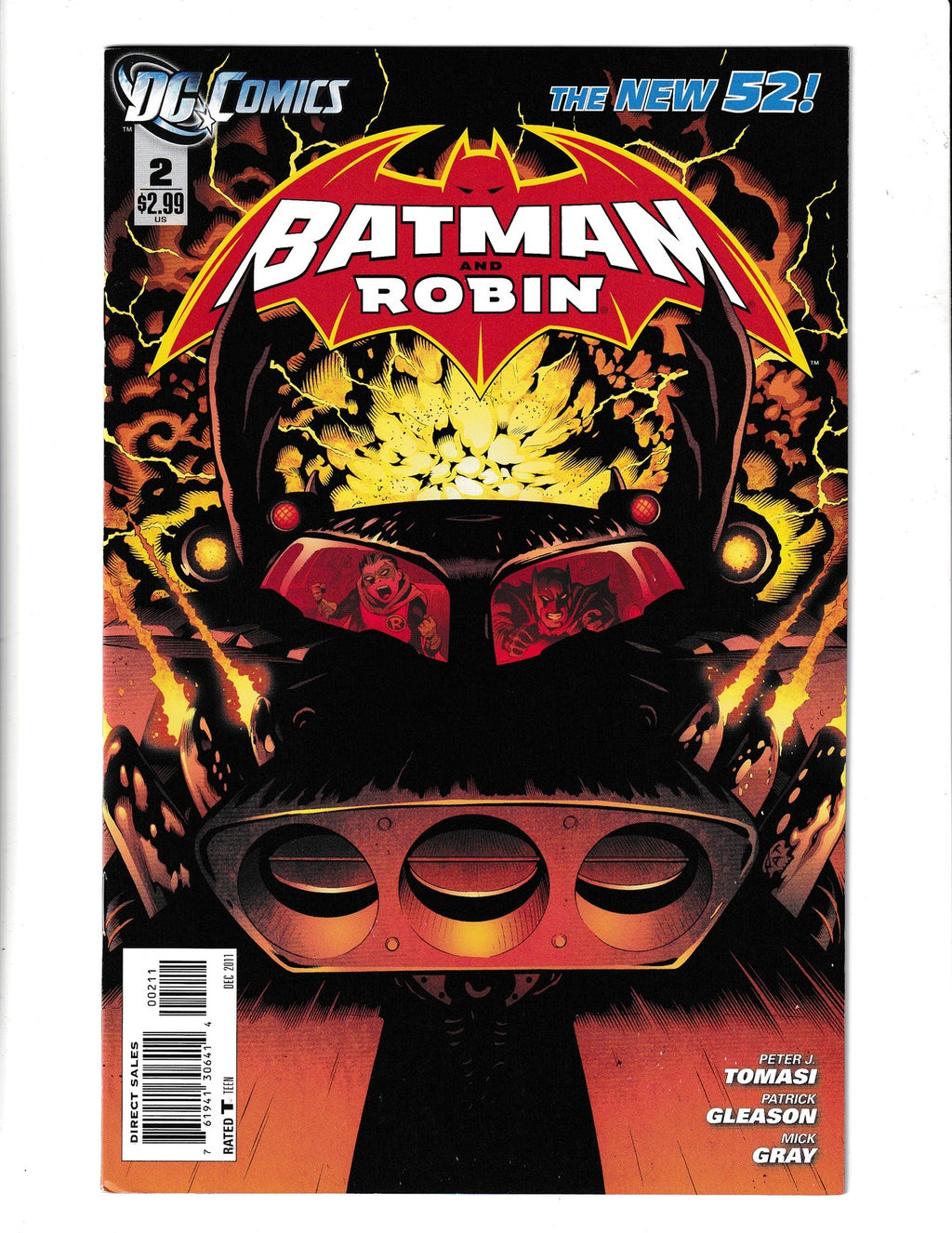 Batman and Robin #2 (2011) DC Comics