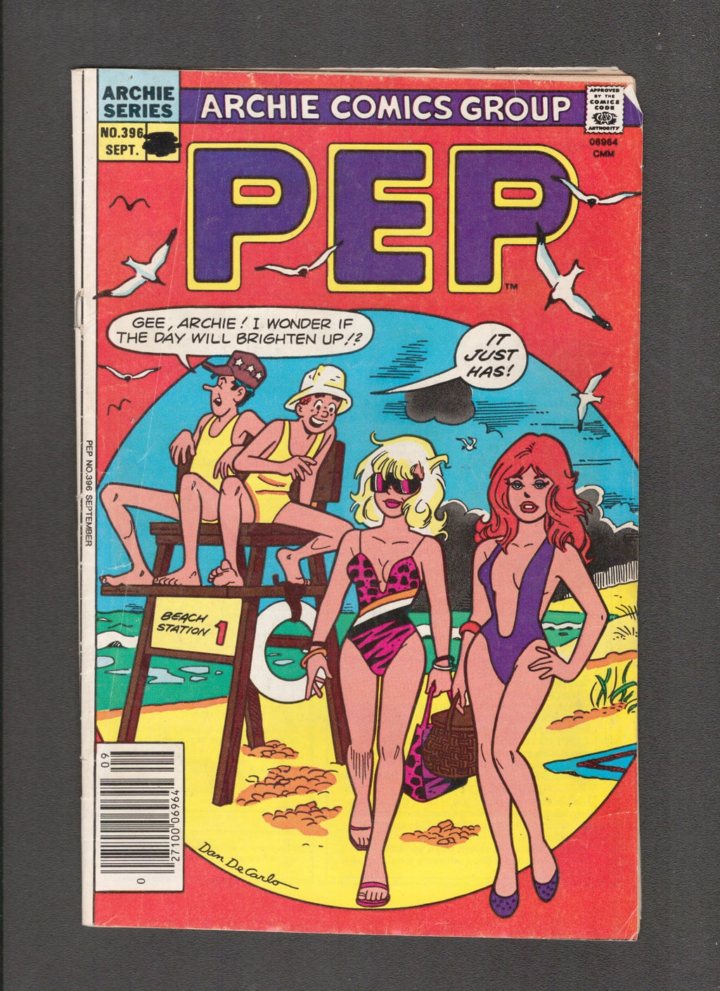Pep Comics #396 (1984) Dan DeCarlo Archie Comics