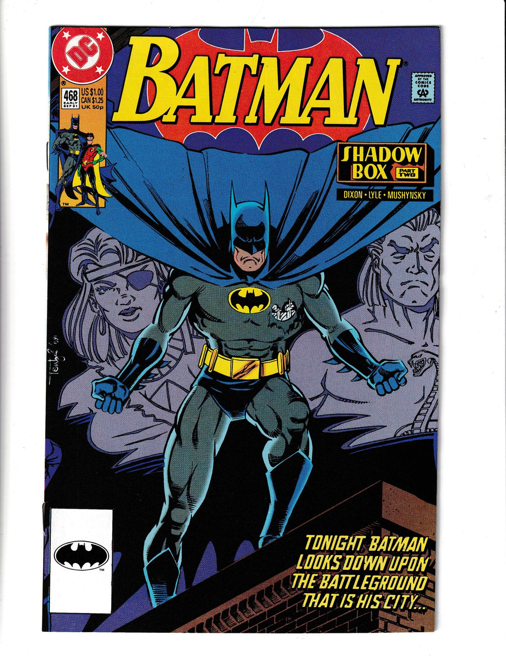 Batman #468 (1991) DC Comics SKU:2629