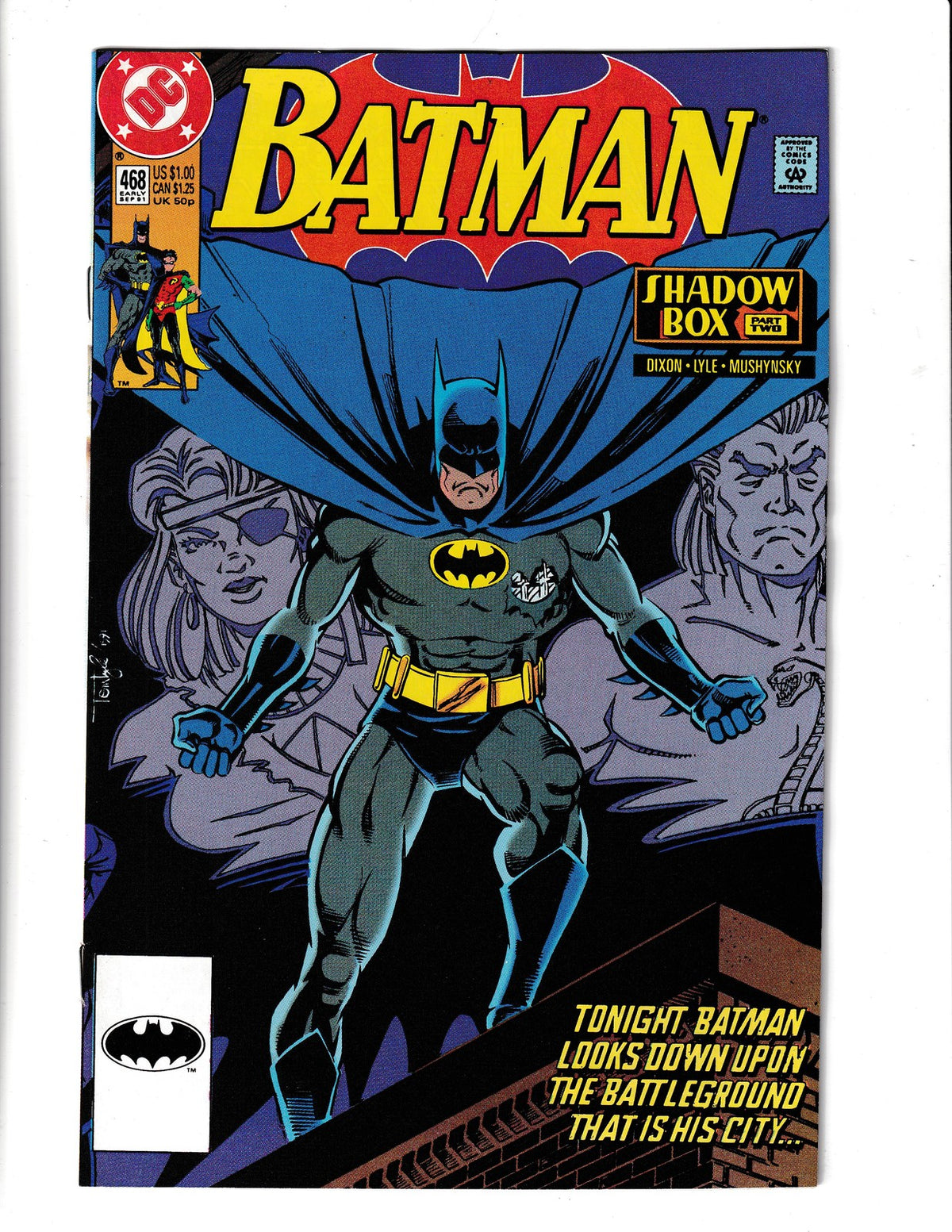 Batman #468 (1991) DC Comics SKU:2629