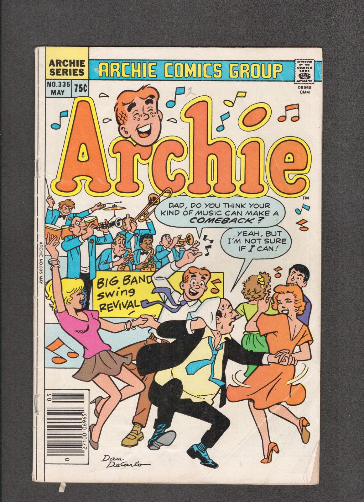 Archie #335 (1985) Dan DeCarlo Archie Comics