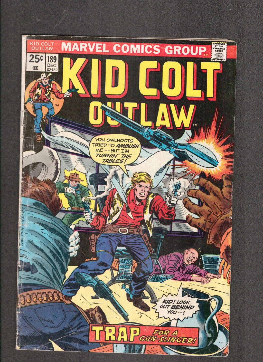 Kid Colt Outlaw #189 (1974) Marvel Comics