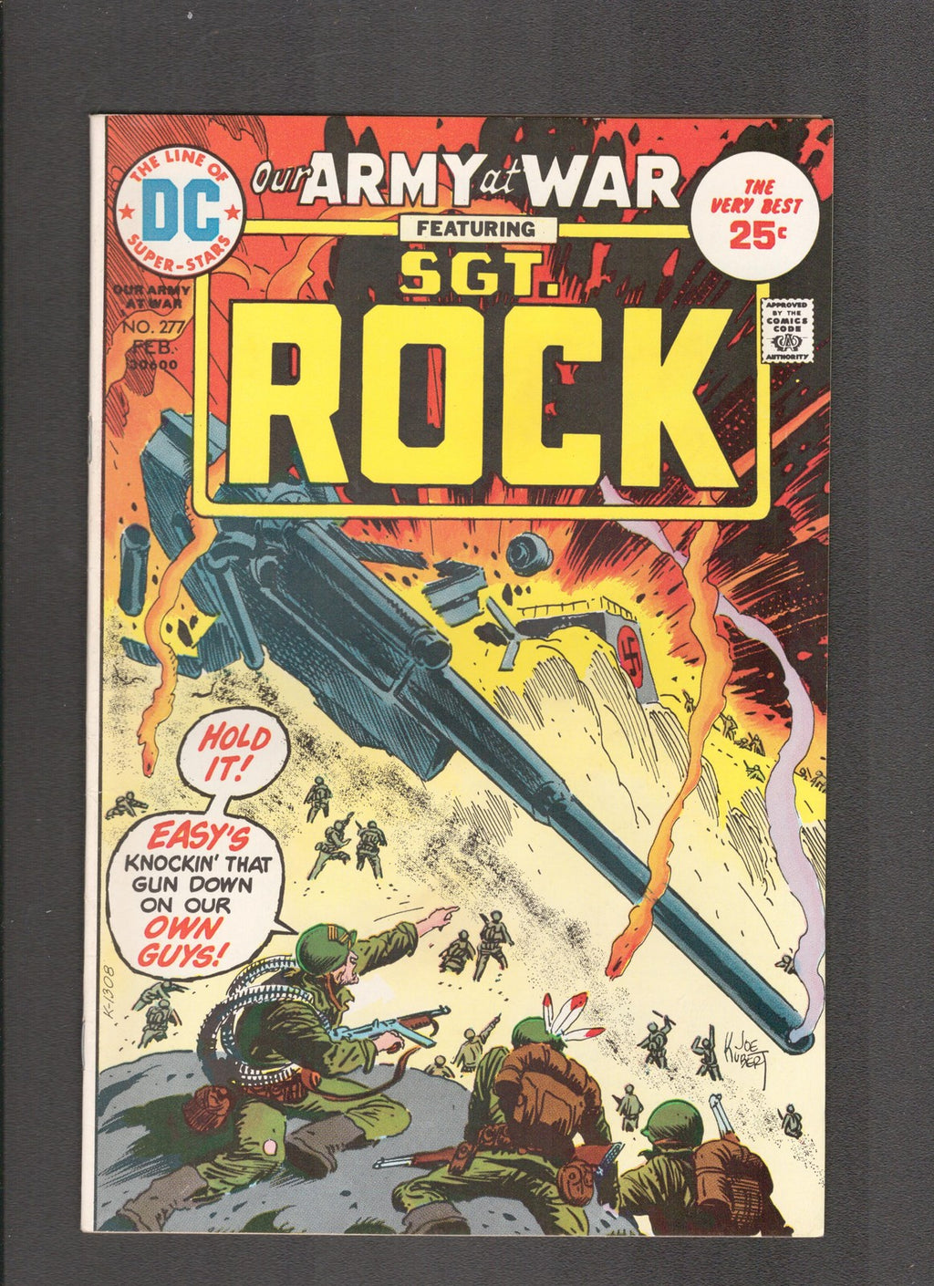 Our Army at War #277 (1975) Joe Kubert DC Comics