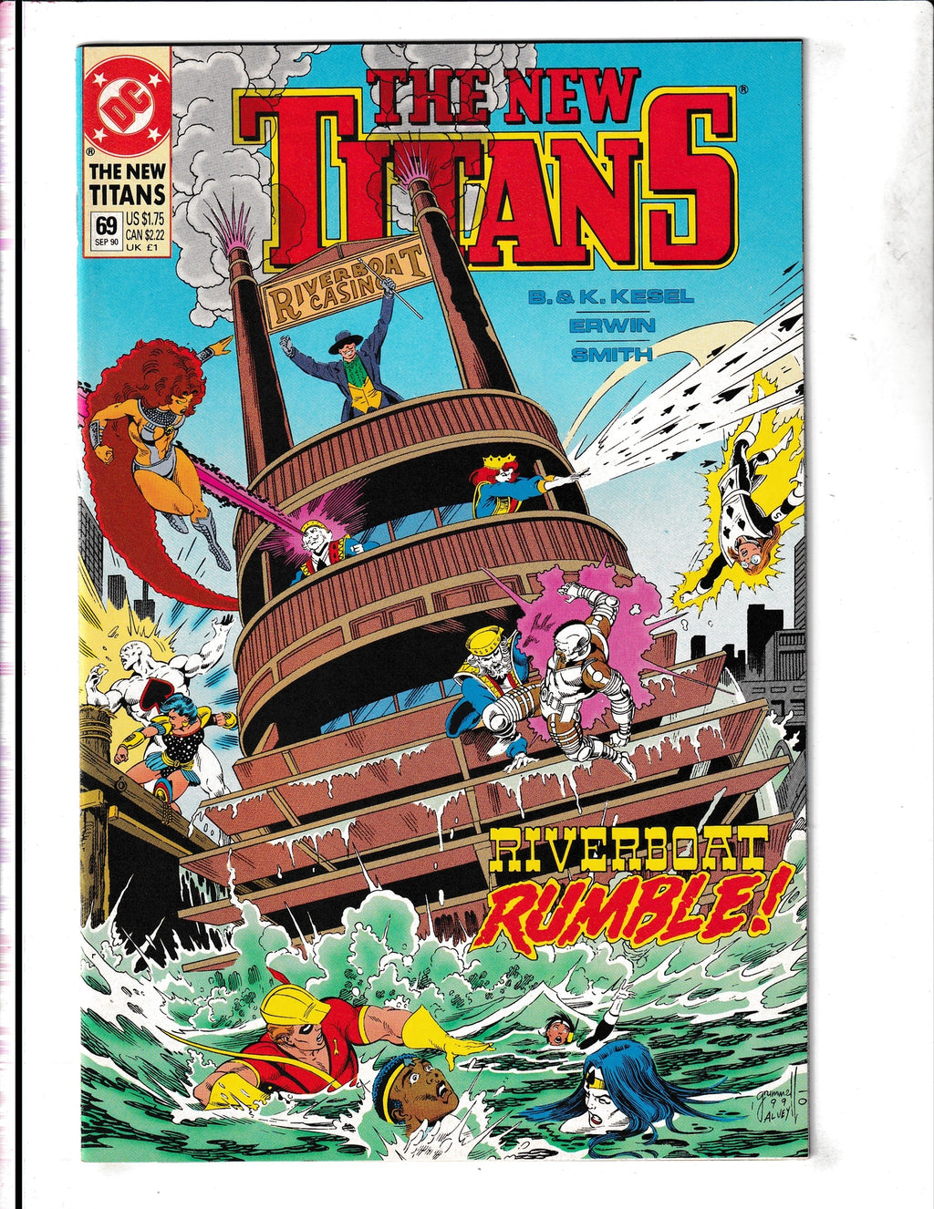 New Titans #69 (1990) DC Comics