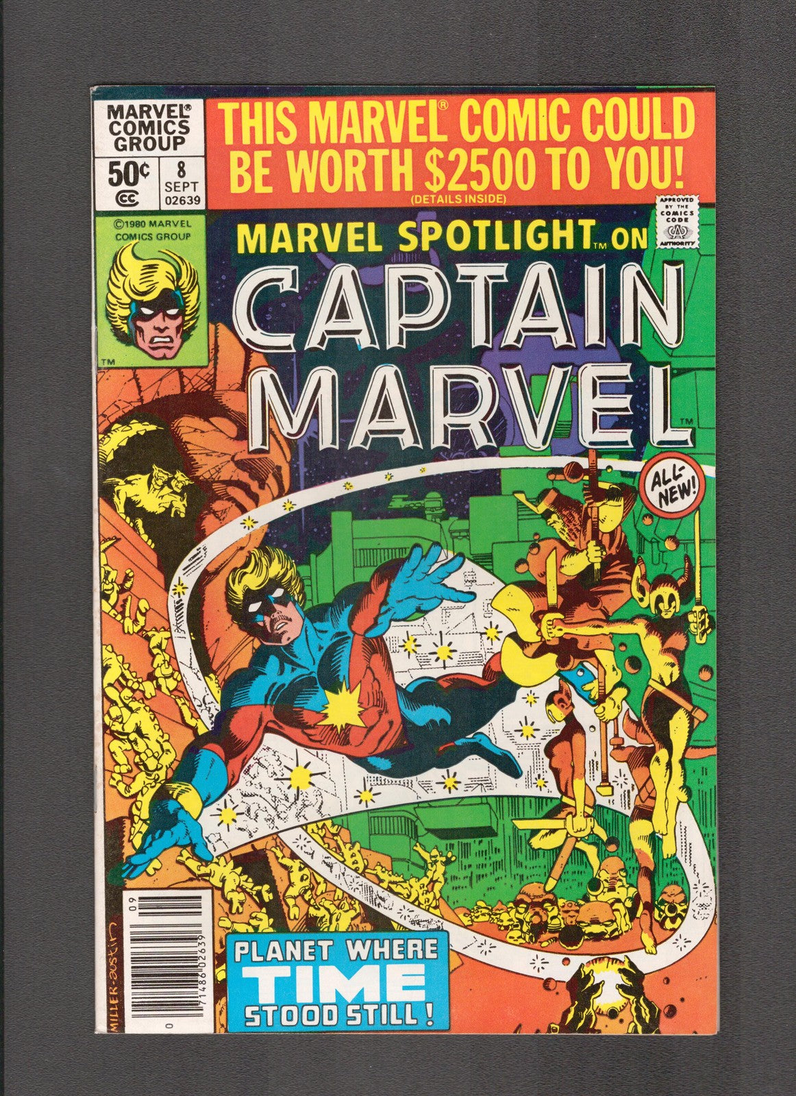 Marvel Spotlight #8 (1980) Captain Marvel - Frank Miller Marvel Comics