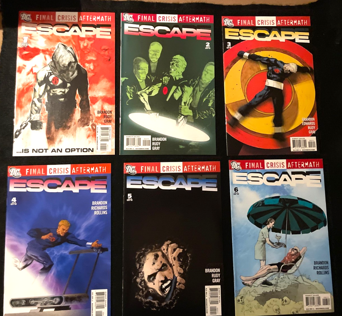 Final Crisis Aftermath: Escape - Complete Set of 6 - #1-6 (2009) DC