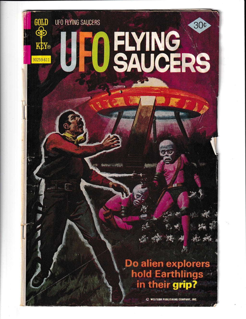 UFO Flying Saucers #12 (1976) Gold Key Comics