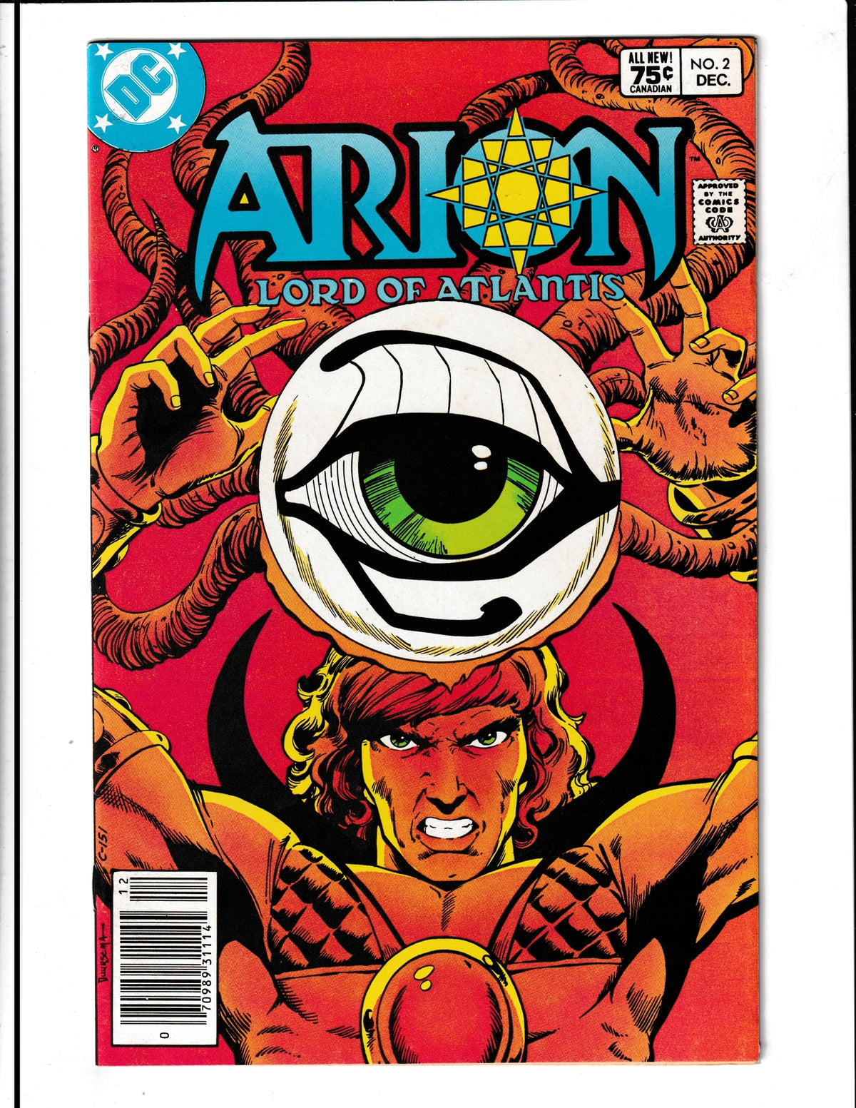 Arion, Lord of Atlantis #2 (1982) DC Comics SKU:1289