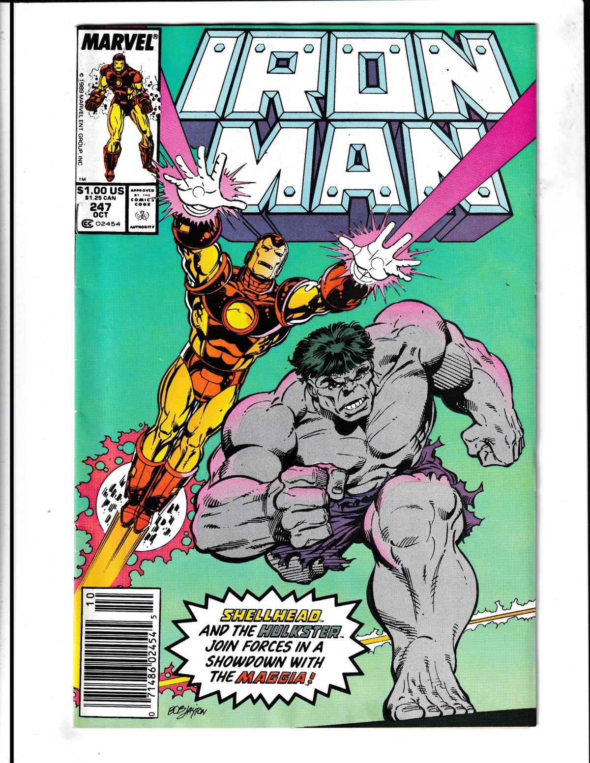 Iron Man #247 (1989) Marvel Comics SKU:1356