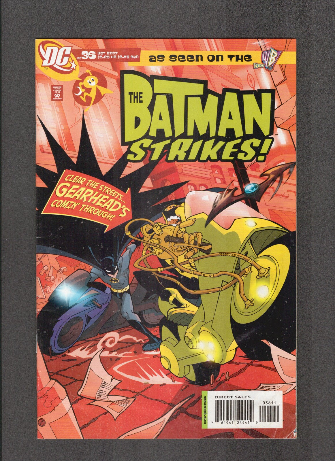 Batman Strikes! #36 (2007) Clear the Streets DC Comics