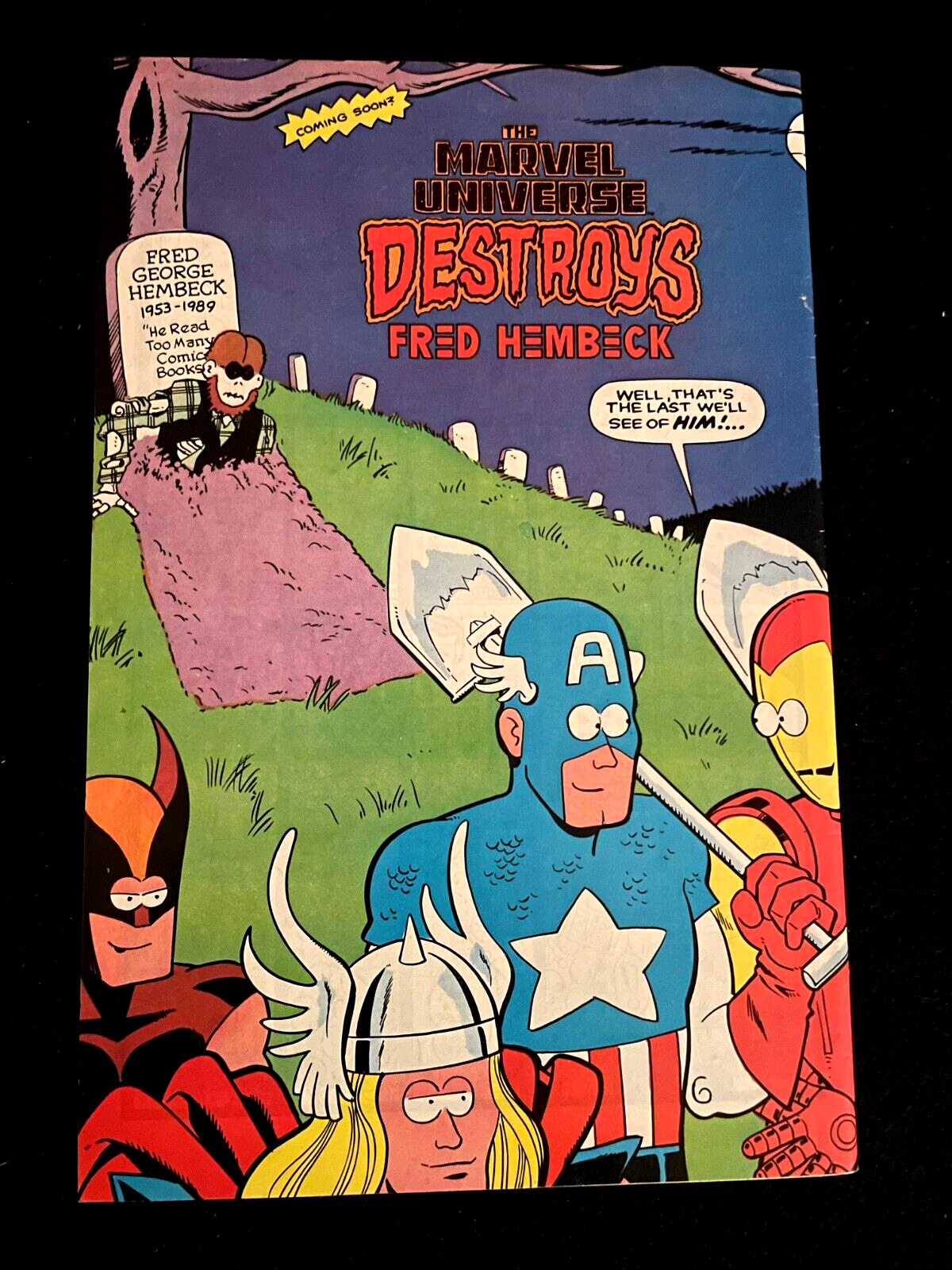 Fred Hembeck Destroys the Marvel Universe #1 1989
