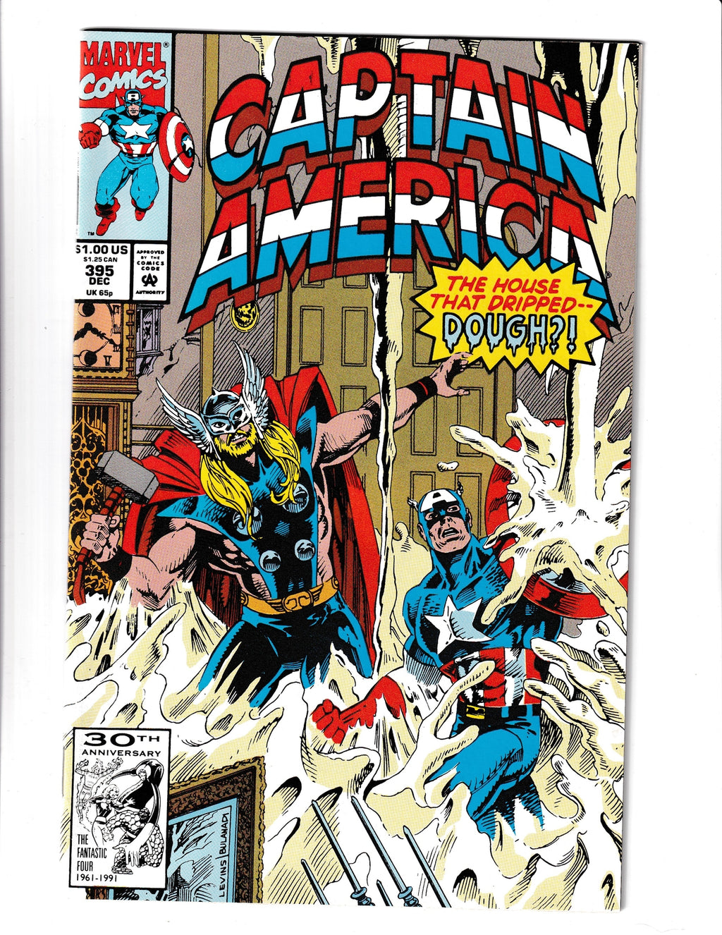 Captain America #395 (1991) HIGHER GRADE Marvel Comics