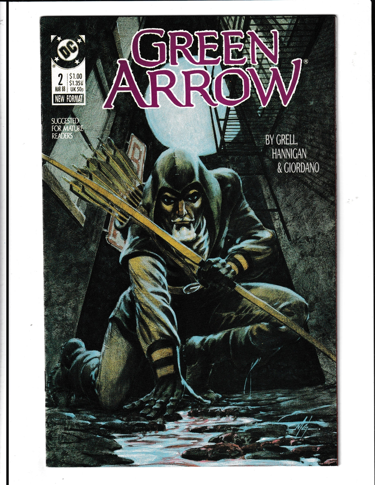 Green Arrow #2 (1988) HIGH GRADE Vol. 2 DC Comics