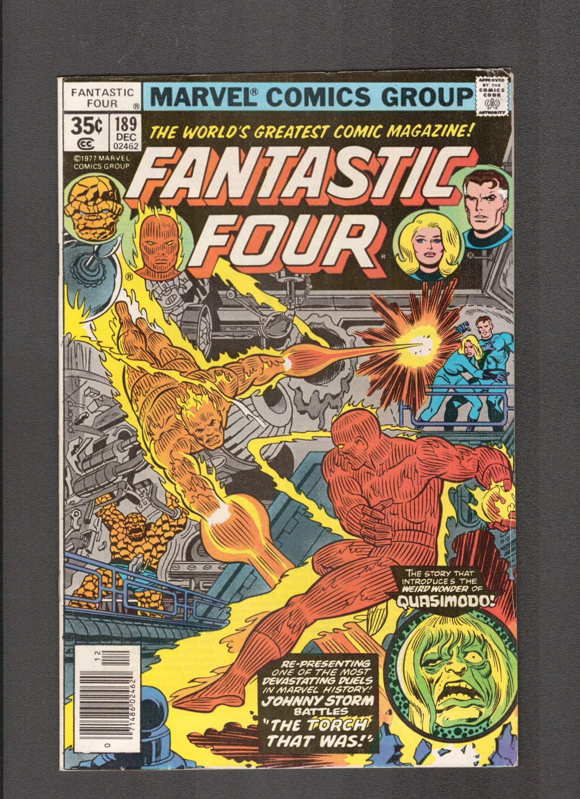 Fantastic Four #189 (1977) Jack Kirby, Stan Lee Marvel Comics