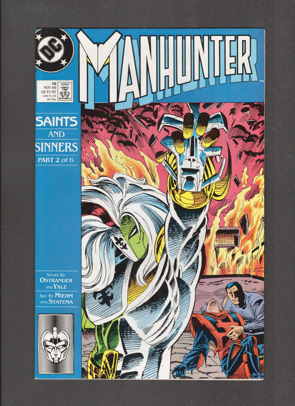Manhunter #19 (1989) Grant Miehm DC Comics
