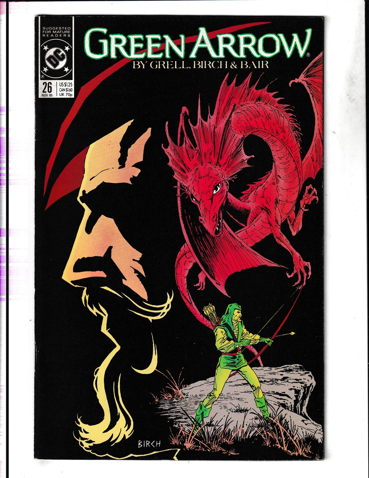 Green Arrow #26 (1989) DC Comics SKU:1729
