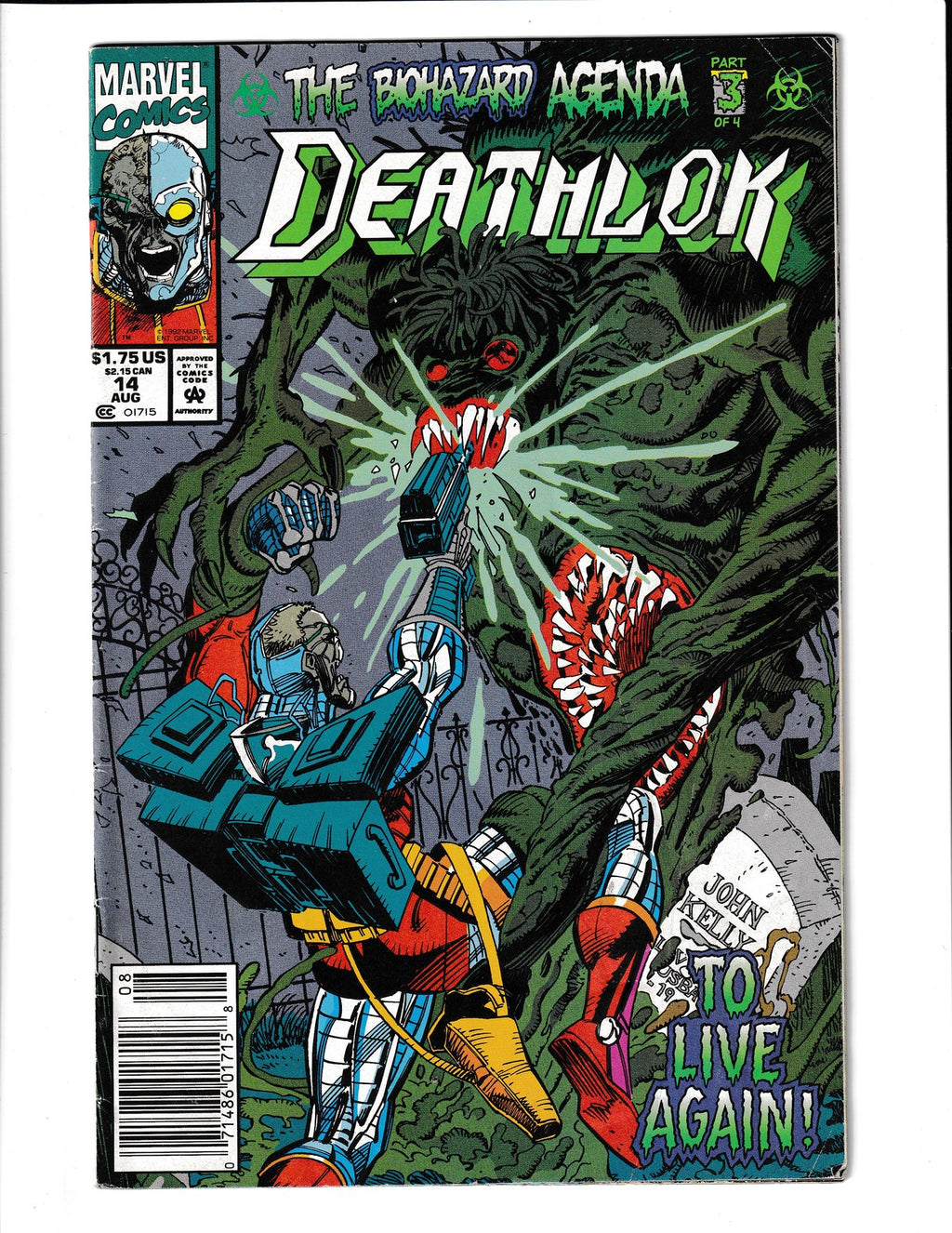 Deathlok #14 (1992) Marvel Comics