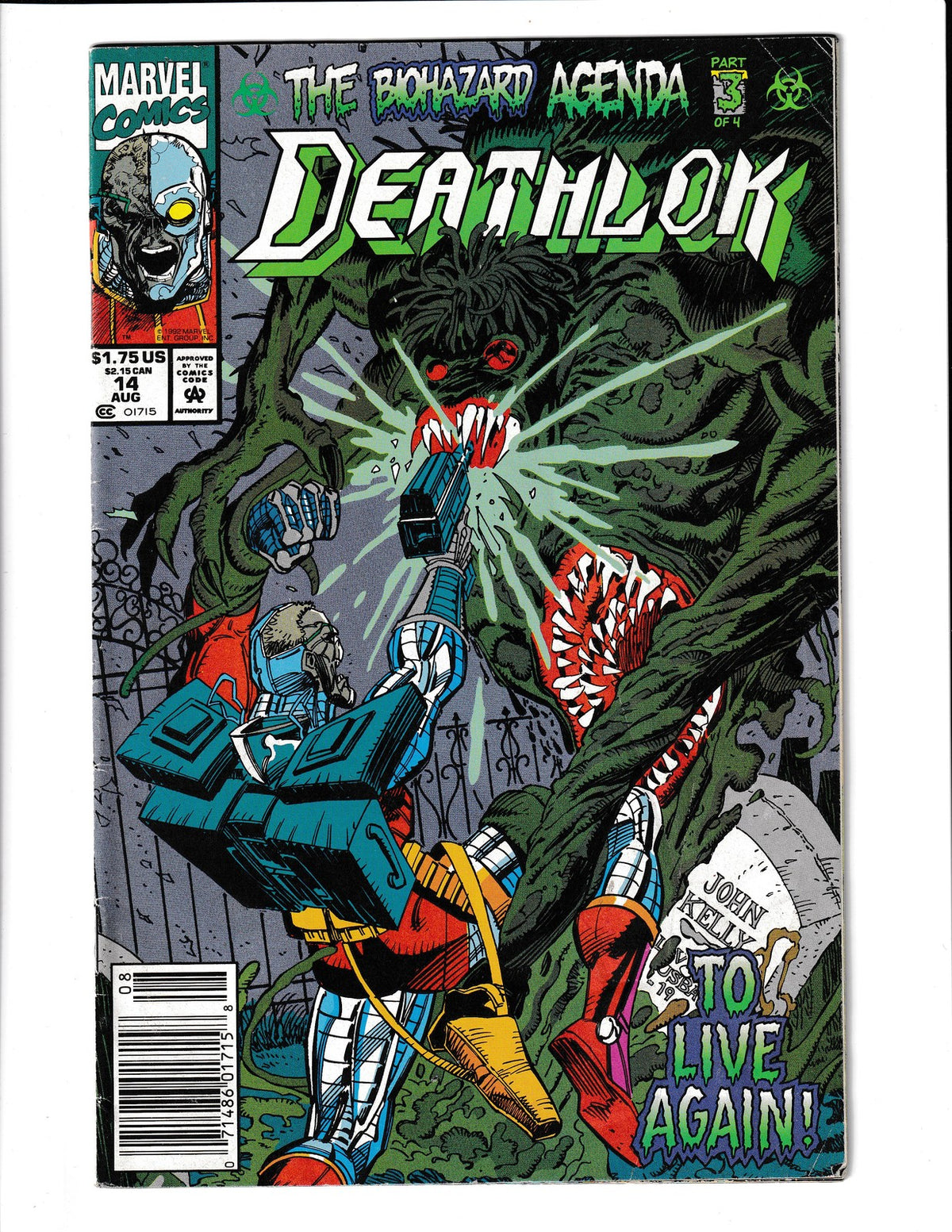 Deathlok #14 (1992) Marvel Comics