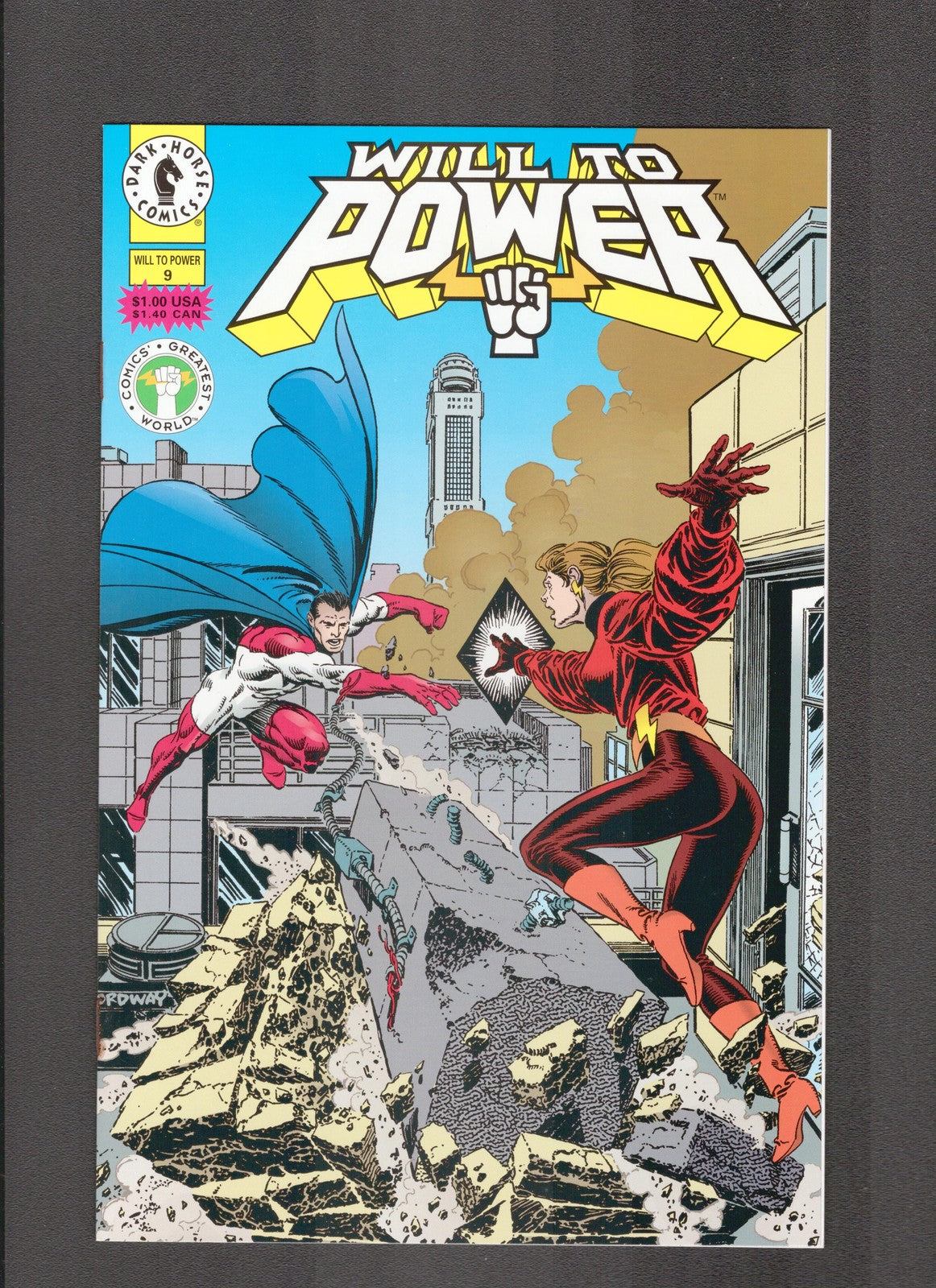Will to Power  #9 (1994) Ordway Dark Horse Comics