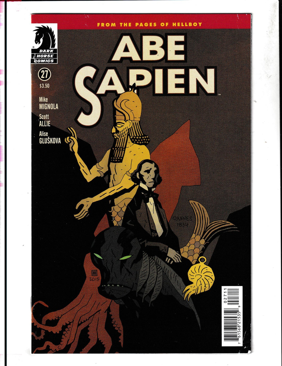Abe Sapien #27 (2015) Dark Horse Comics