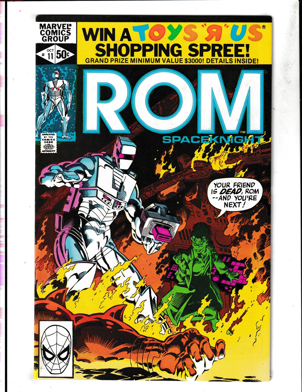 ROM #11 (1980) Marvel Comics SKU:1773