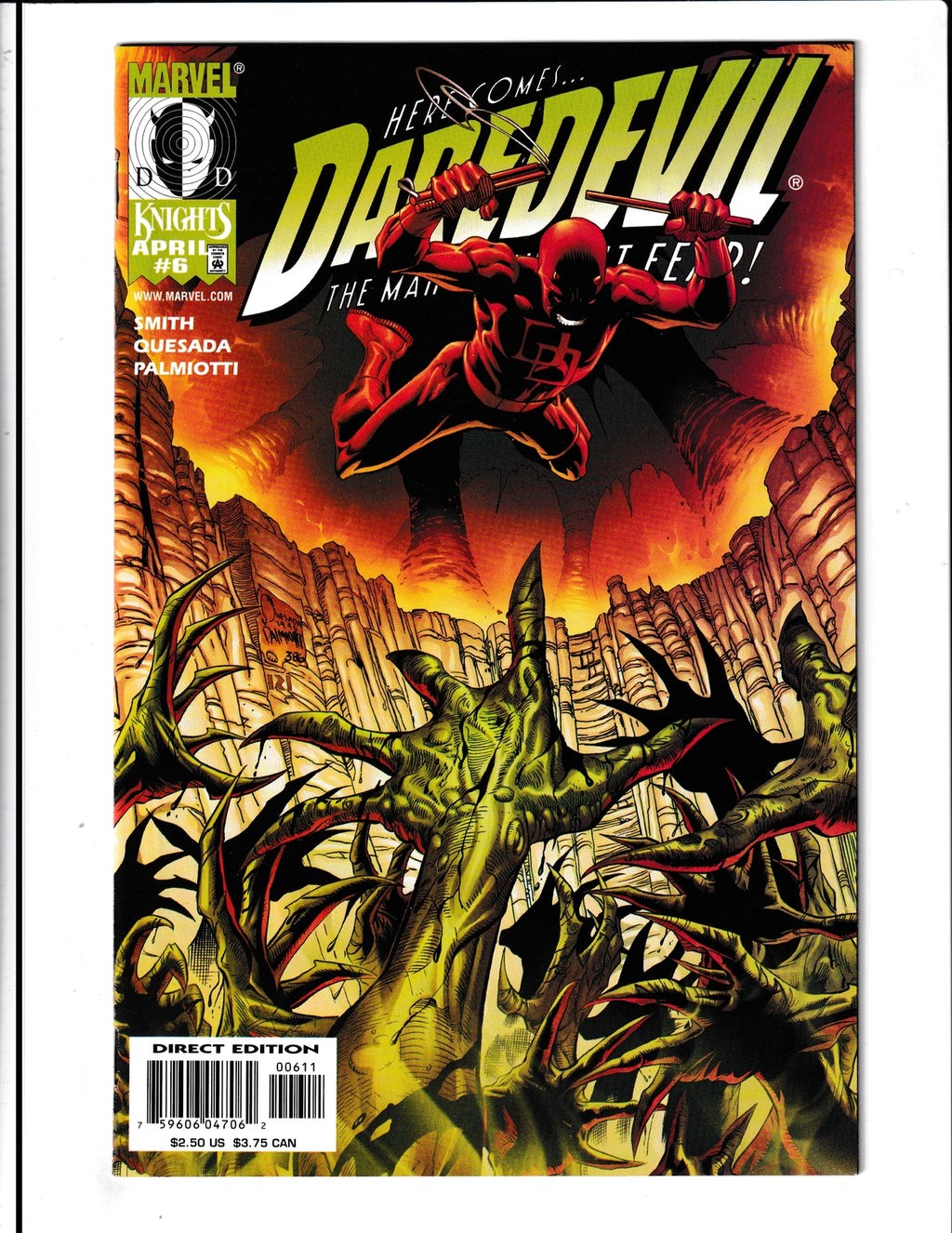 Daredevil #6 (1999) Marvel Knights Comics
