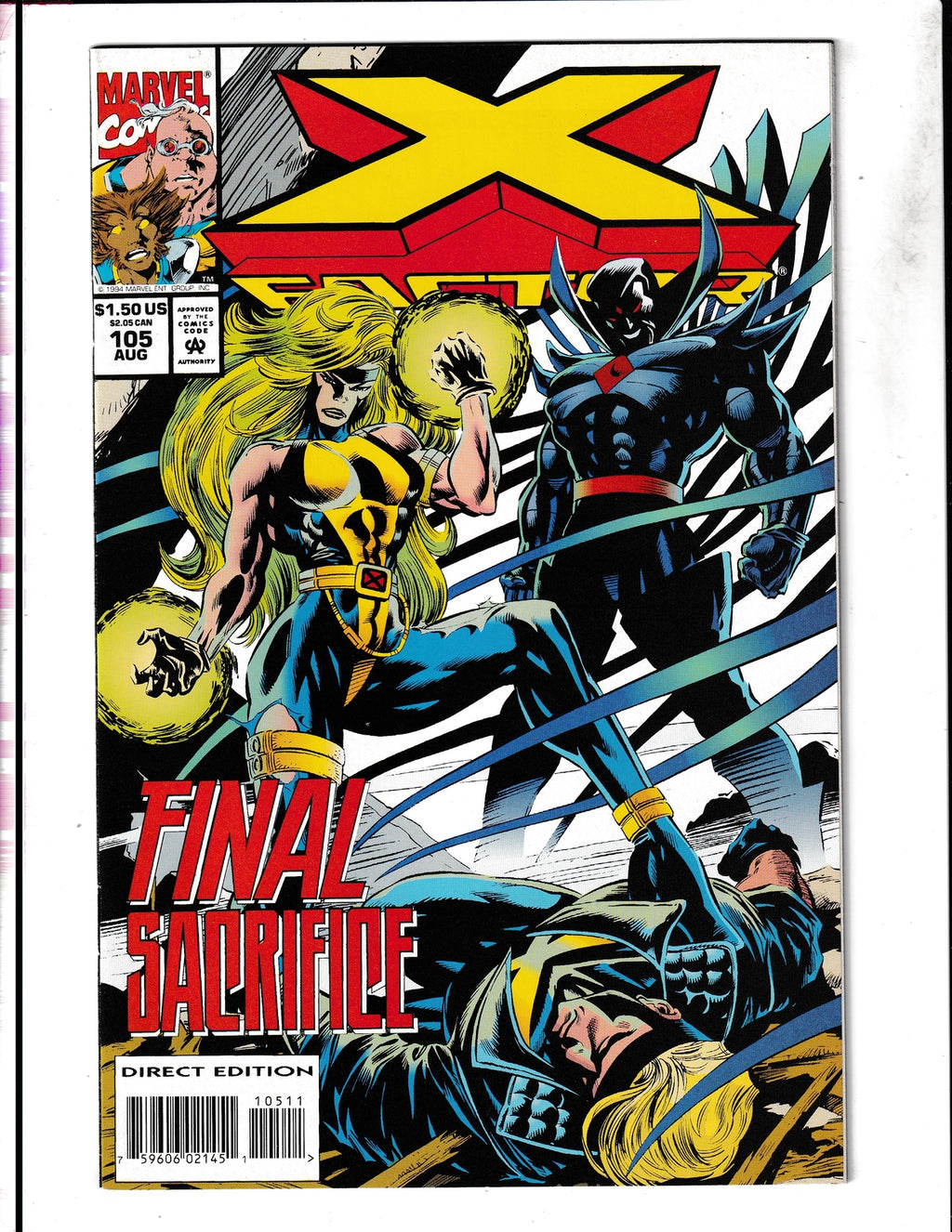 X-Factor #105 (1994) Higher Grade Marvel Comics