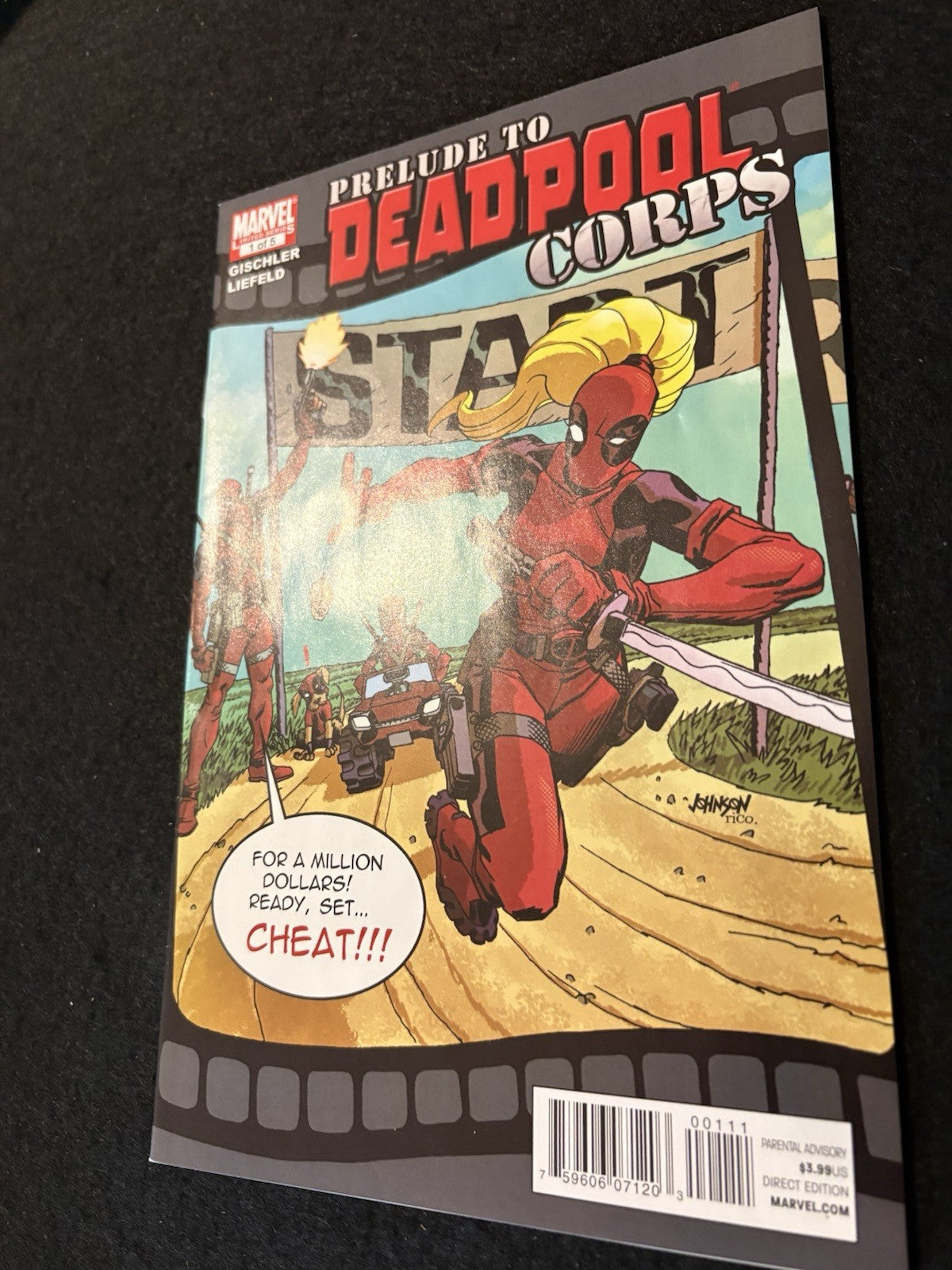 Prelude to Deadpool Corps #1-5 (2010) Complete Set by Marvel Comics