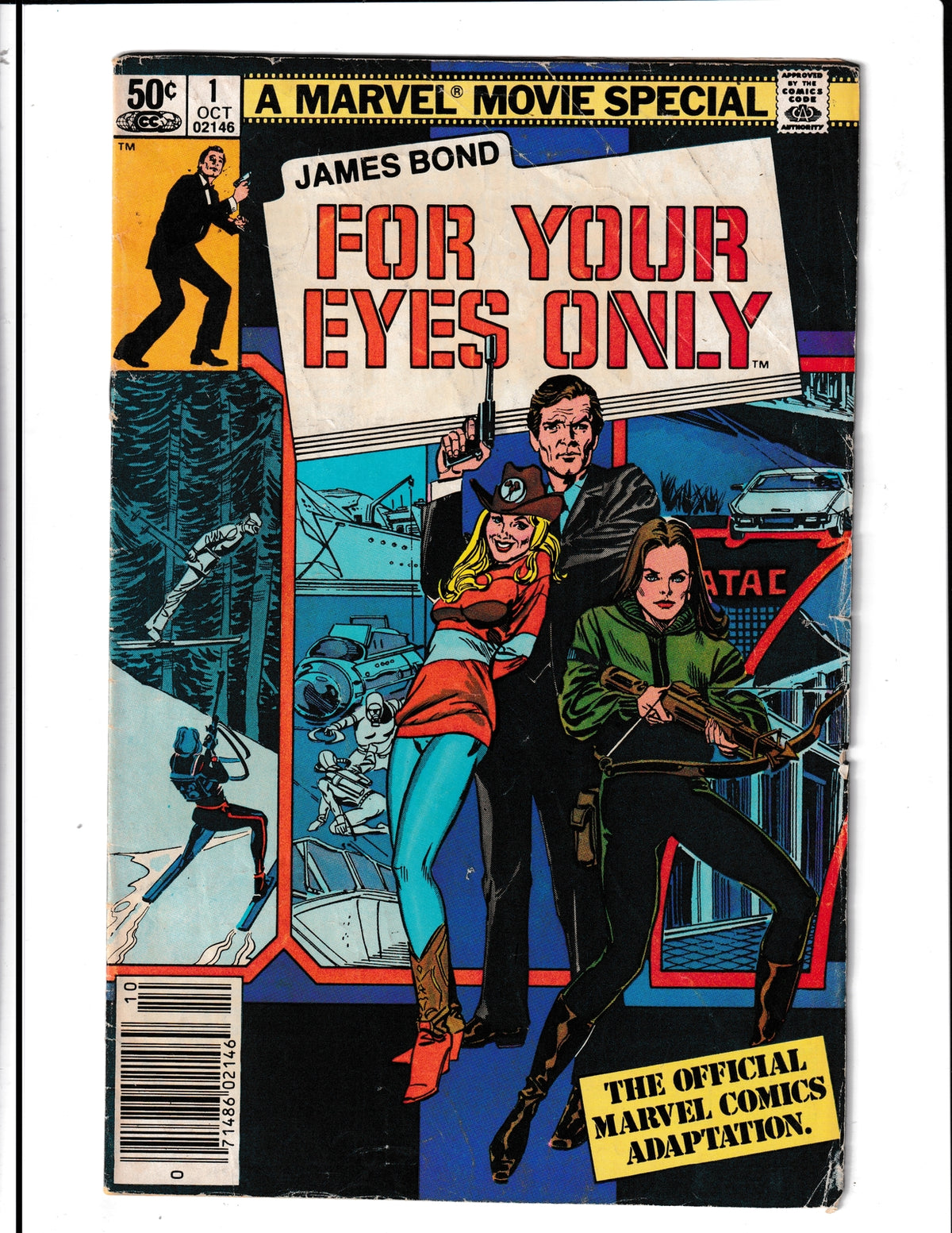 Marvel Movie Special: James Bond: For your Eyes Only #1 (1981) Marvel Comics