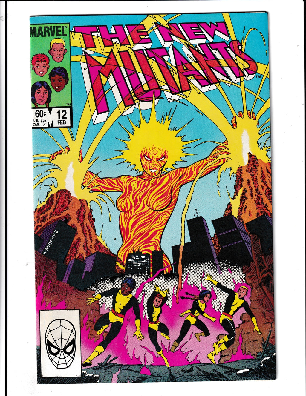 New Mutants #12 (1984) Marvel Comics