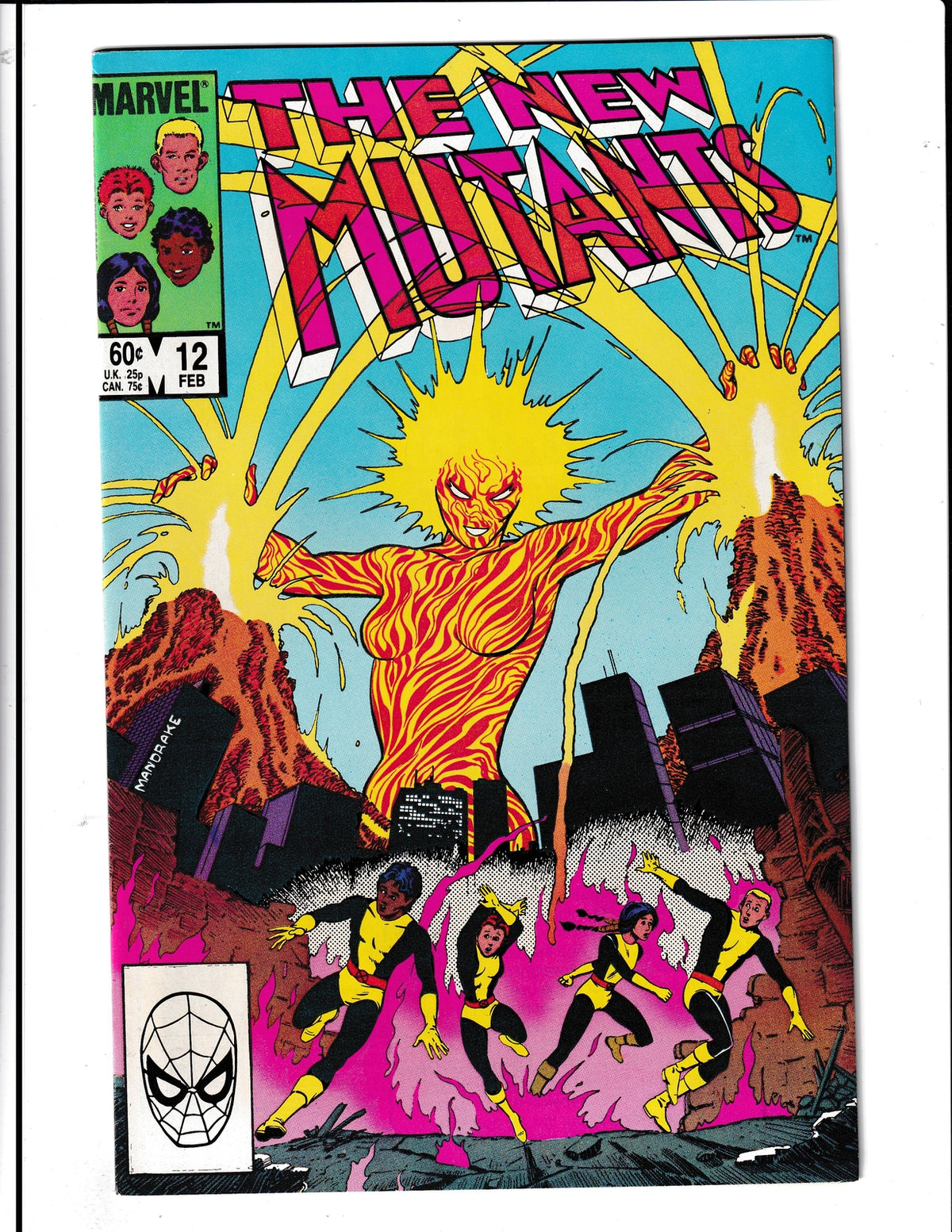 New Mutants #12 (1984) Marvel Comics