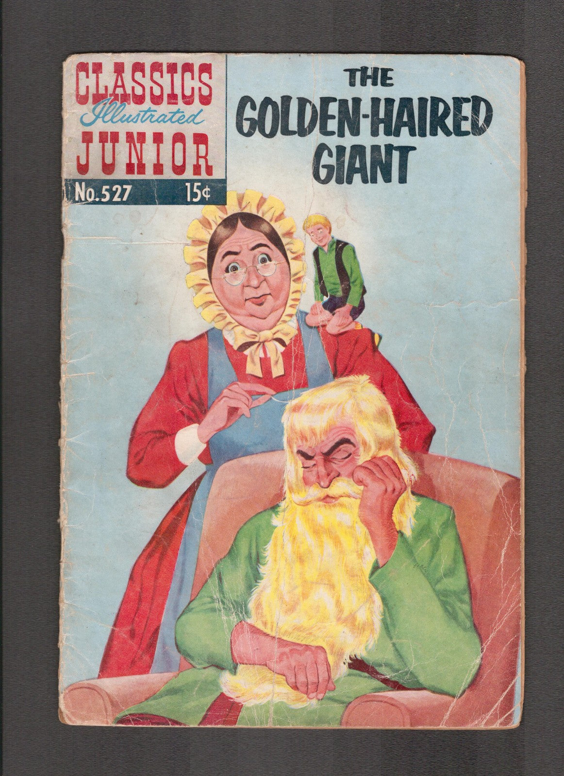 Classics Illustrated Junior #527 (1956) Golden Haired Giant Gliberton Comics