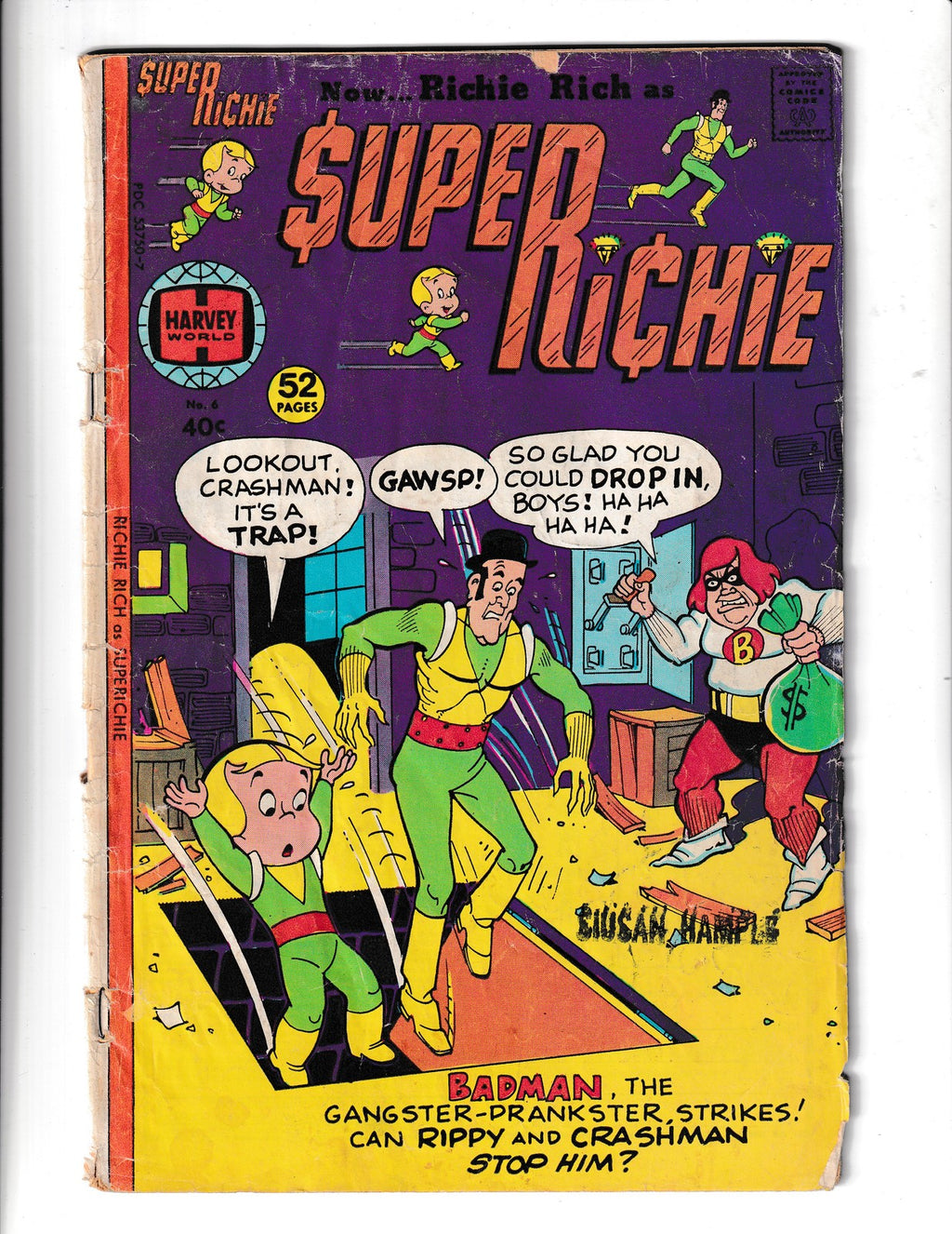 Superichie #6 (1976) Harvey Comics