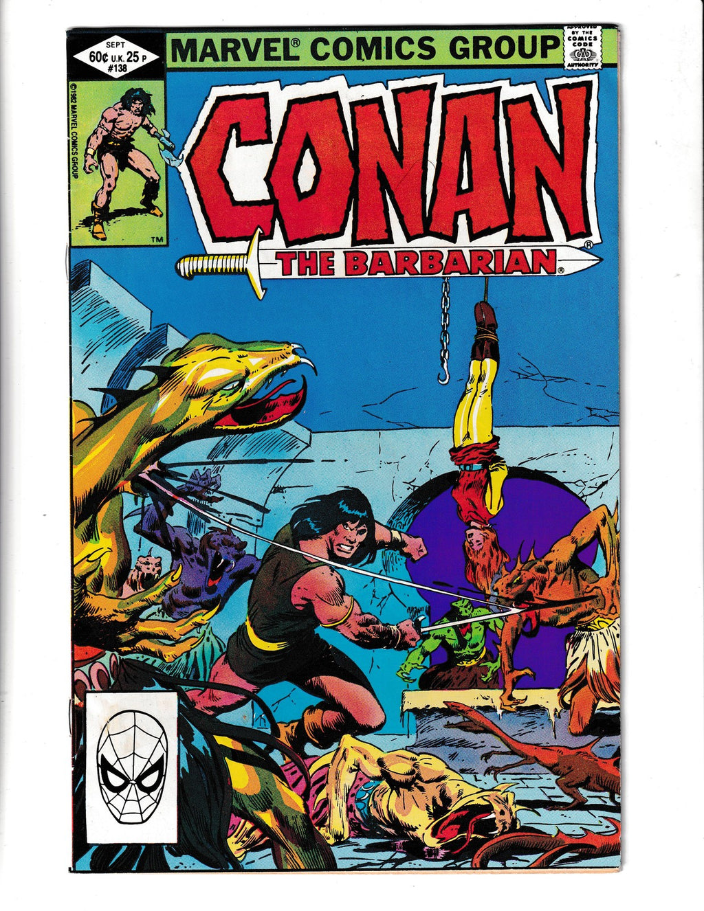 Conan the Barbarian #138 (1982) Marvel Comics SKU:2945