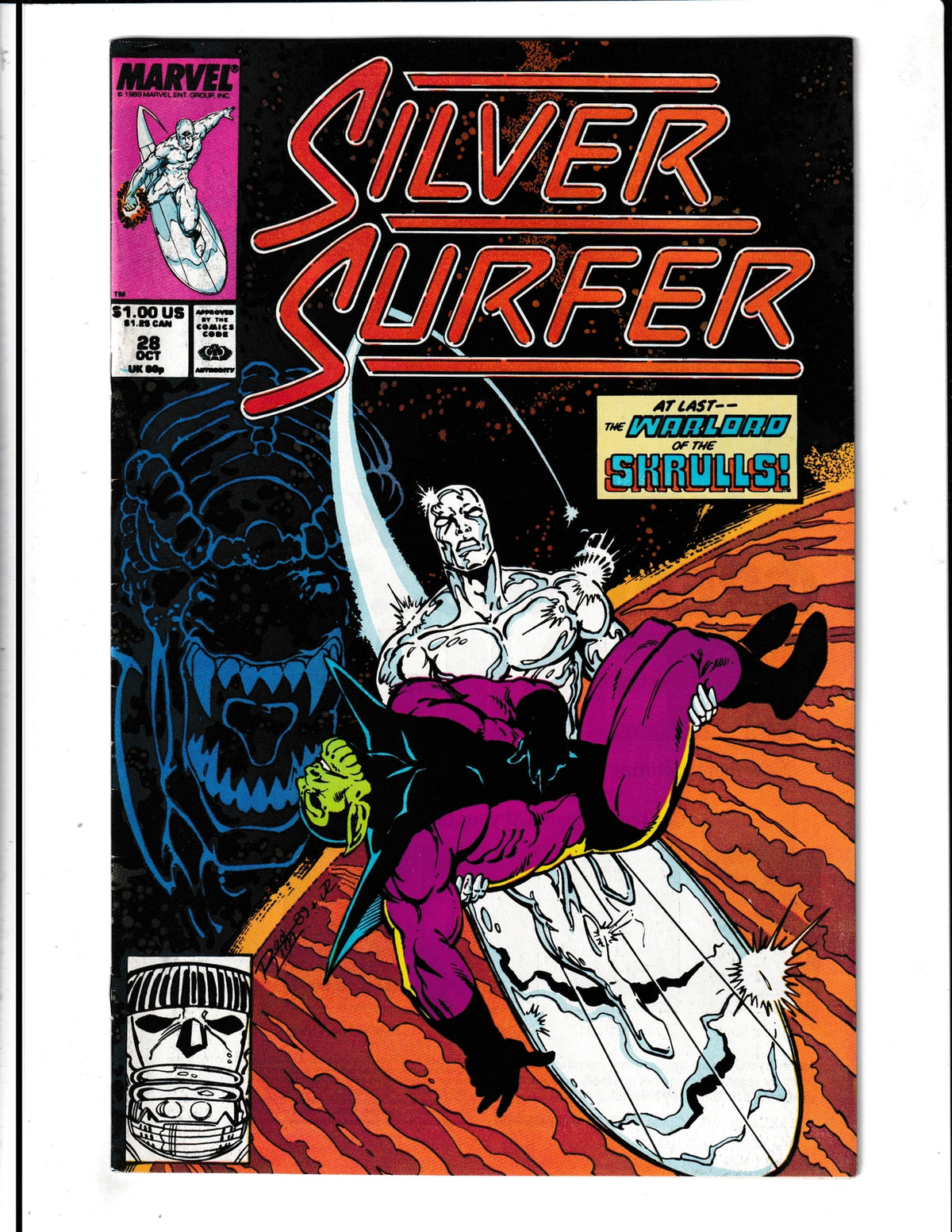 Silver Surfer #28 (1989) Marvel Comics SKU:1235