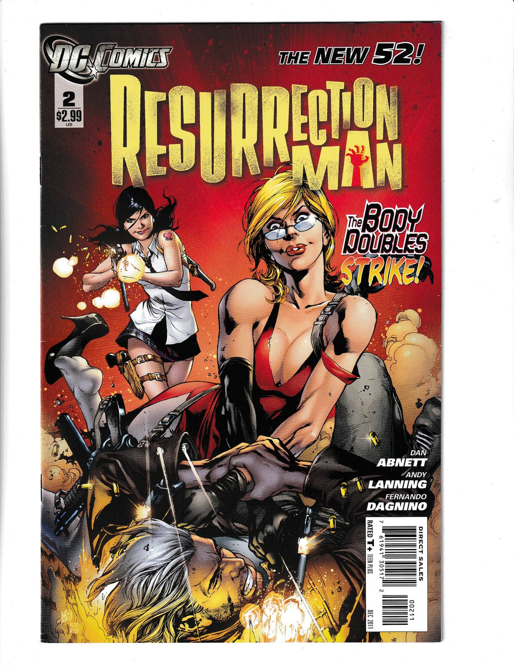 Resurrection Man #2 (2011) DC Comics