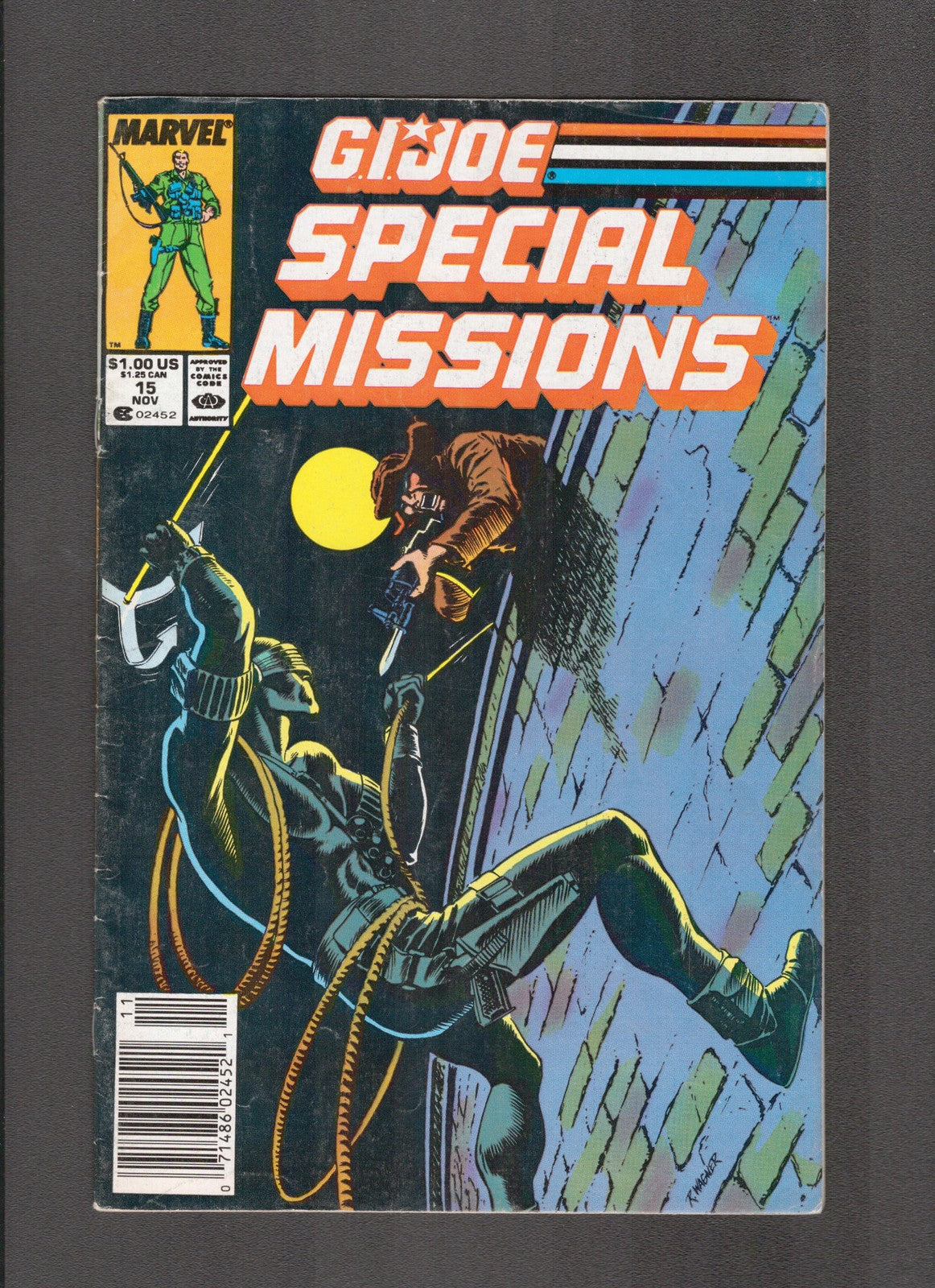 G.I. Joe: Special Missions #15 (1988) Ron Wagner Marvel Comics