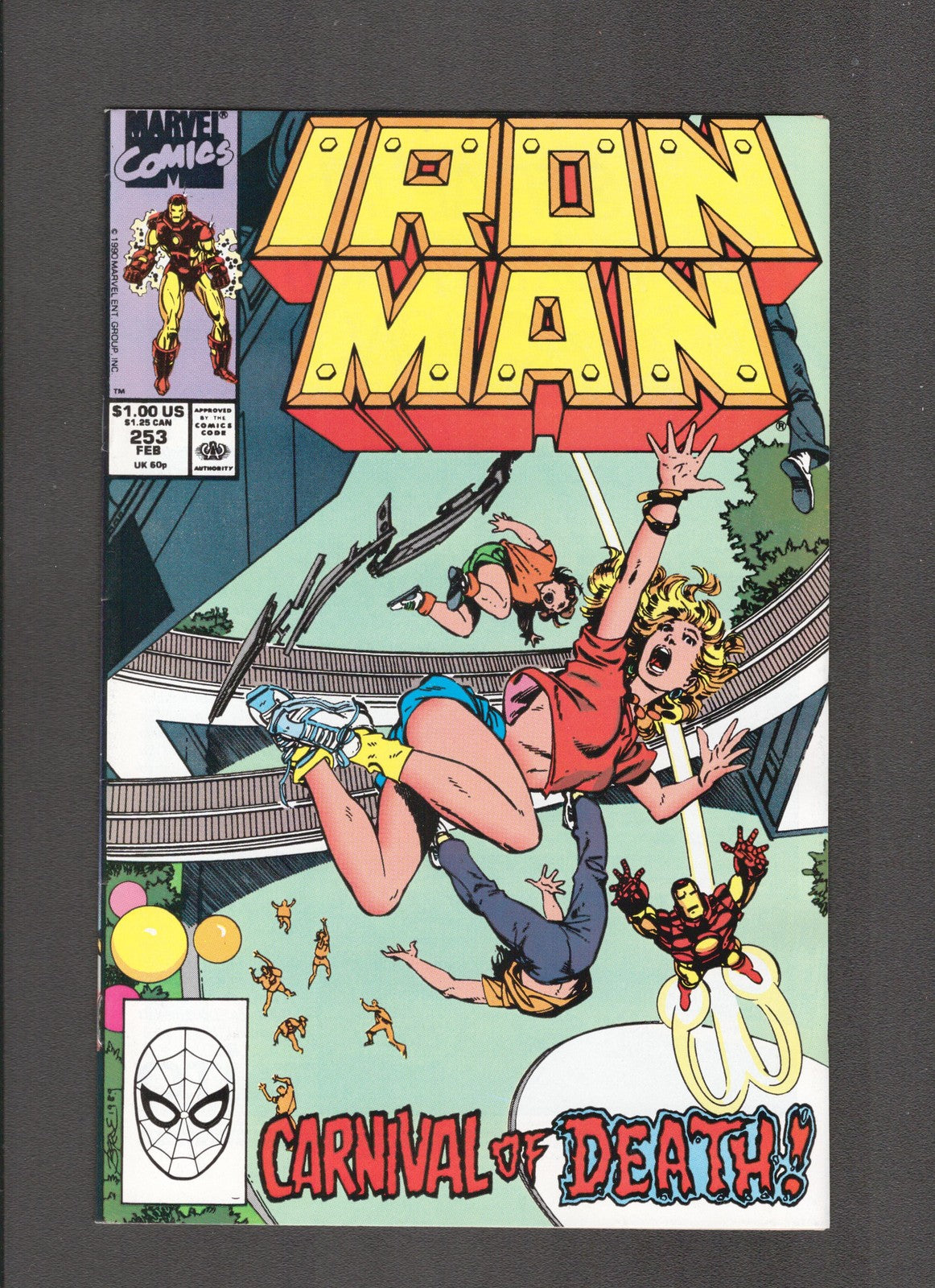 Iron Man #253 (1990) Gene Colan - Higher Grade Marvel Comics