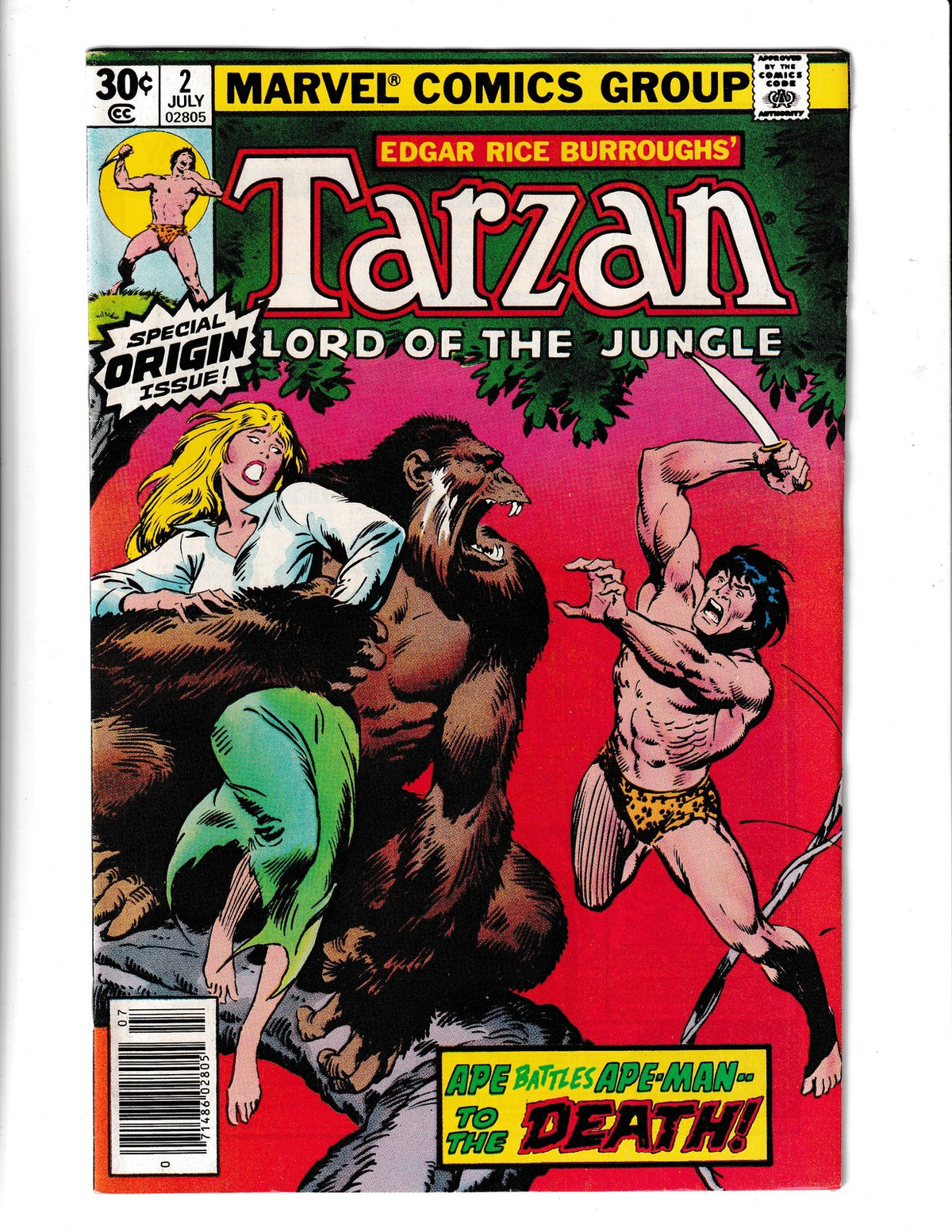 Tarzan #2 (1977) Marvel Comics