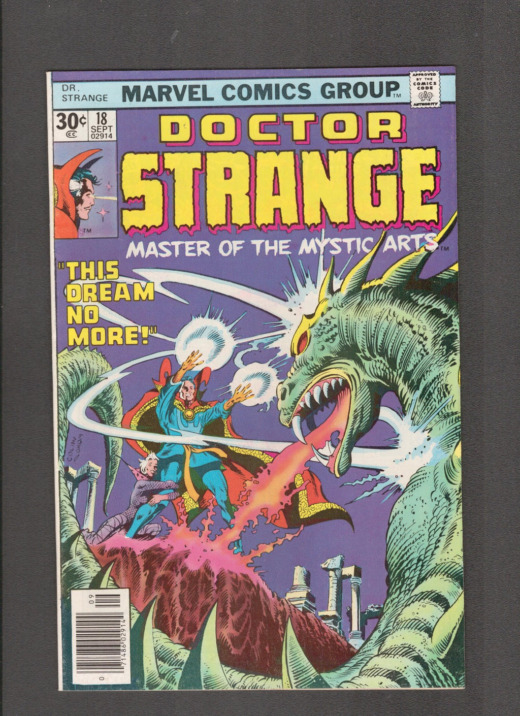 Doctor Strange #18 (1976) Benjamin Franklin Marvel Comics
