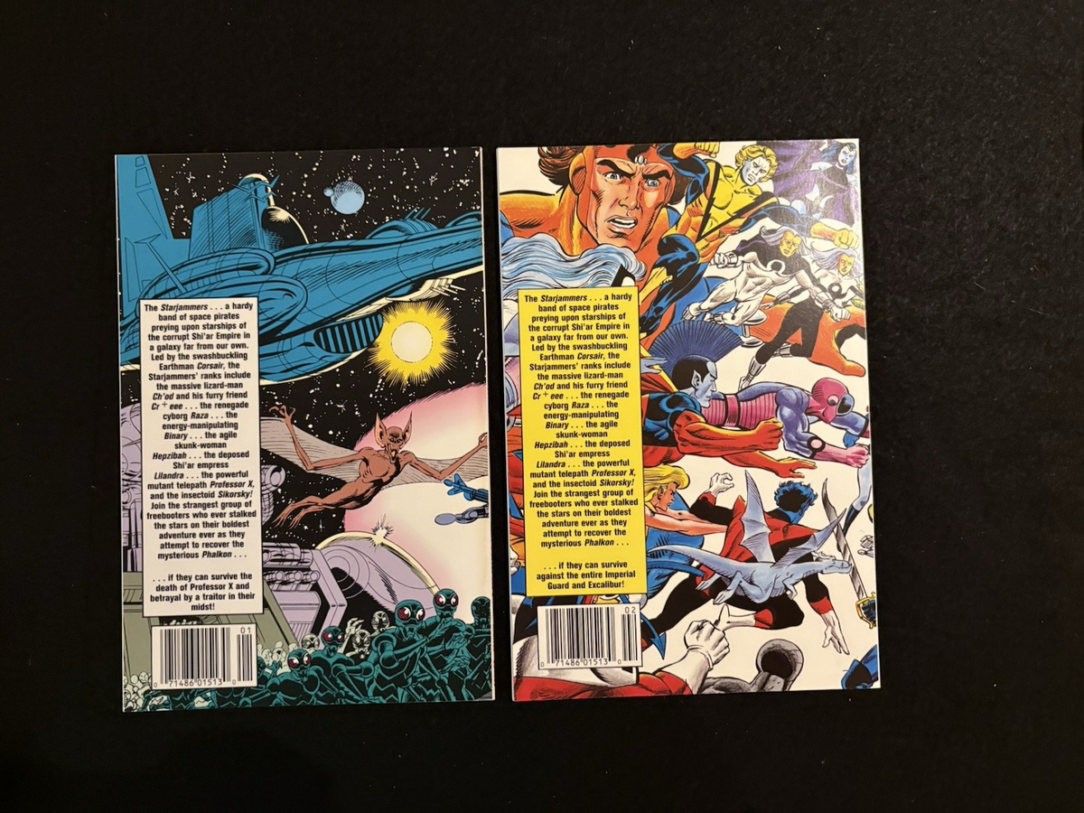 X-Men Spotlight on Starjammers #1-2 (1990) Complete Mini-Series Marvel Comics