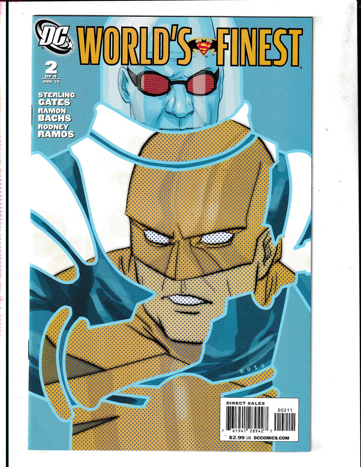 World's Finest #2 (2010) Gates, Bachs, Ramos DC Comics