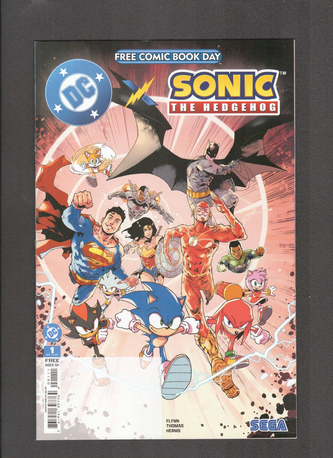 Sonic the Hedgehog #FCBD (2026) Yardley DC Comics