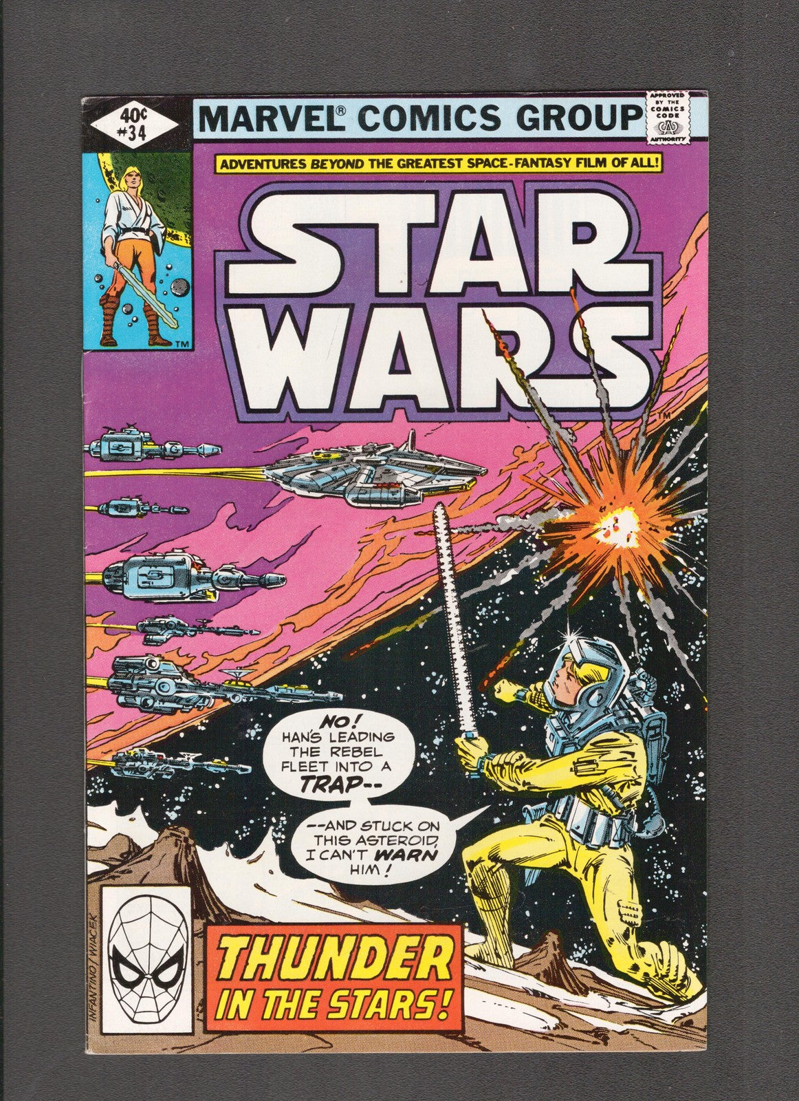 Star Wars #34 (1980) Goodwin, Infantino, Wiacek Marvel Comics