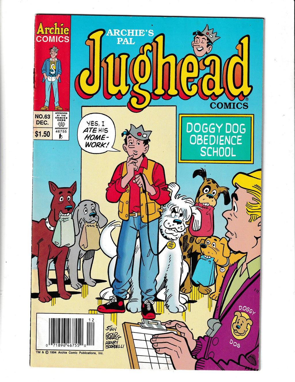 Archie's Pal Jughead #63 (1994) Archie Comics