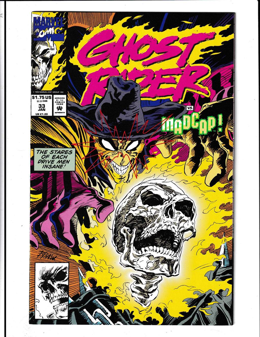 Ghost Rider #33 (1993) Marvel Comics SKU:637