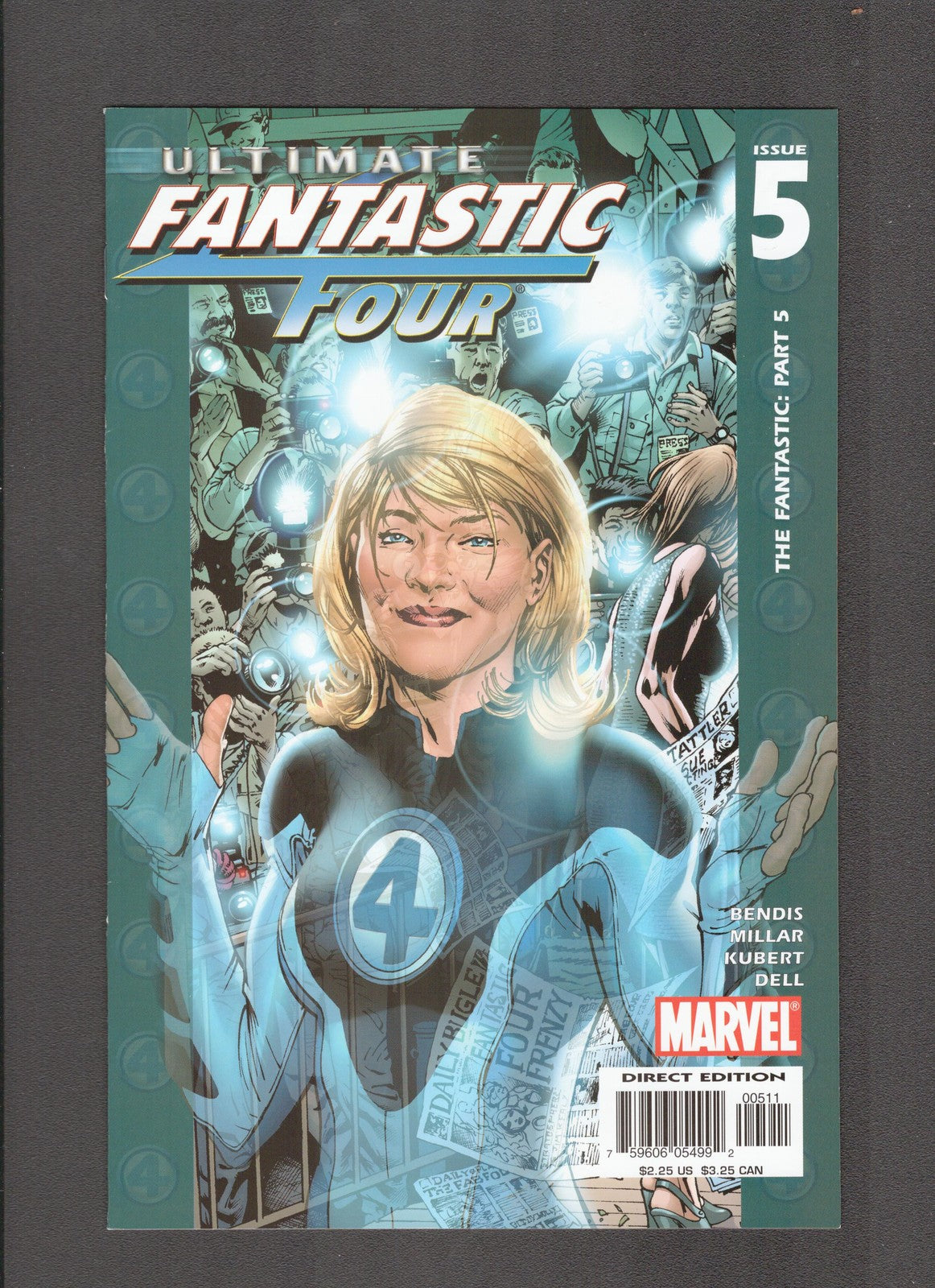 Ultimate Fantastic Four #5 (2004) Adam Kubert Marvel Comics