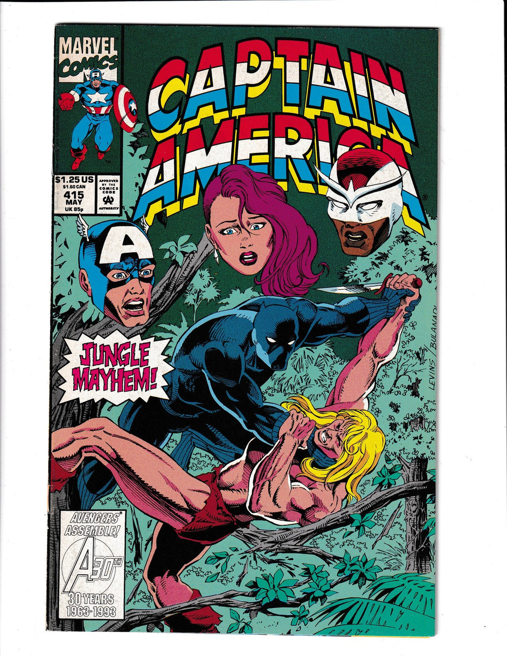 Captain America #415 (1993) Marvel Comics SKU:3475