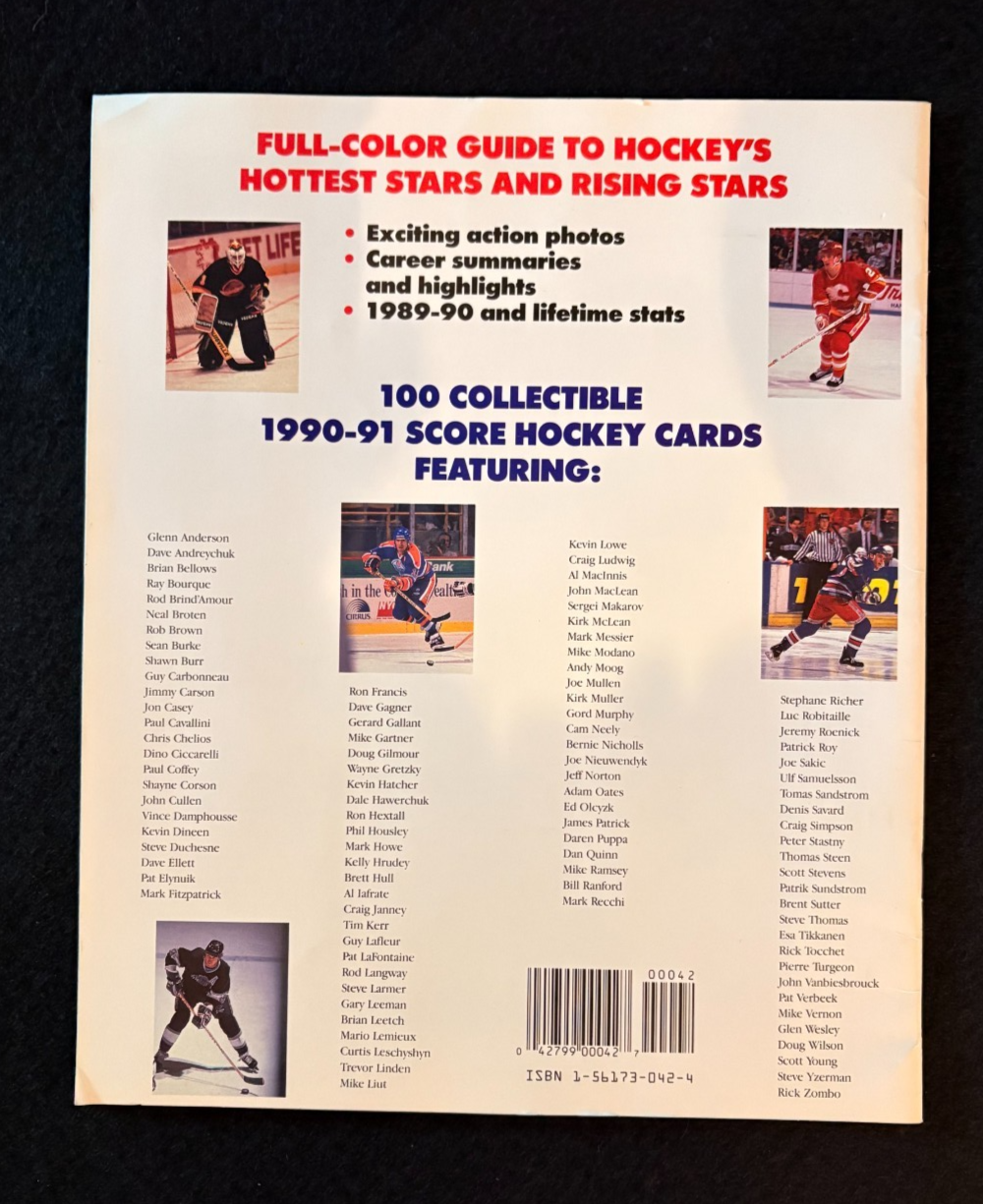 1990-91 Hockey's Hottest Stars - NO CARDS Included