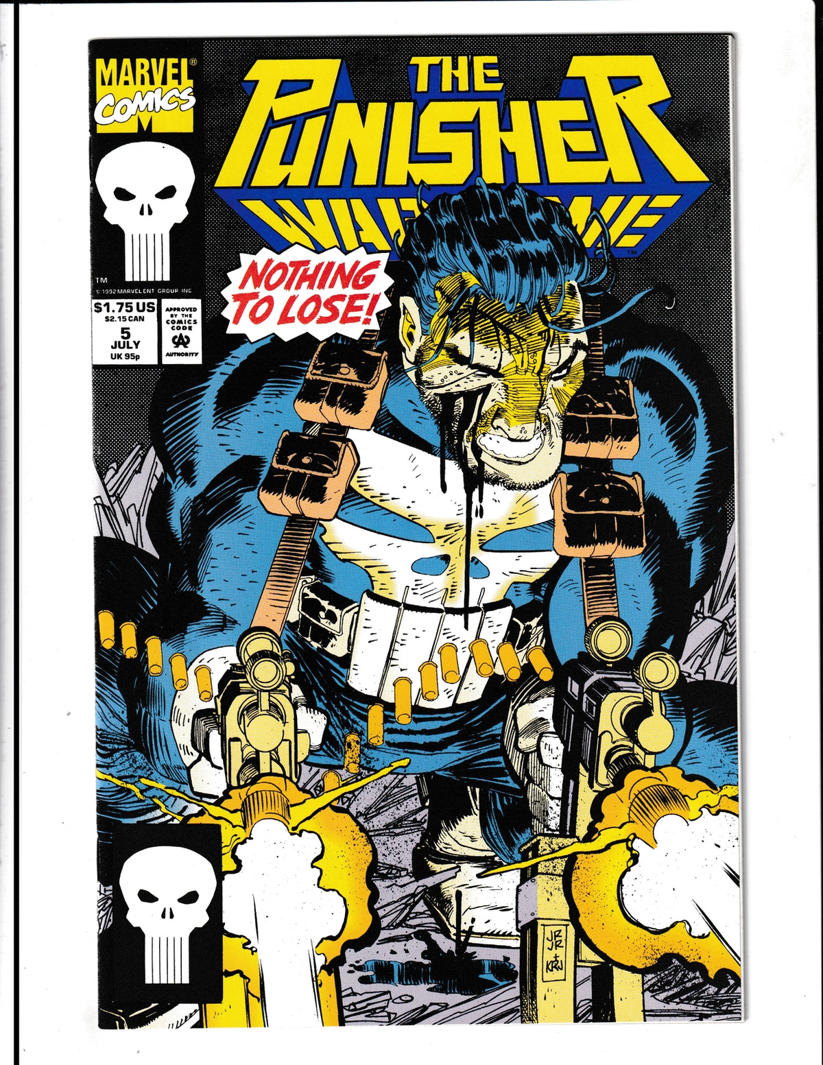 Punisher War Zone #5 (1992) High Grade Marvel Comics
